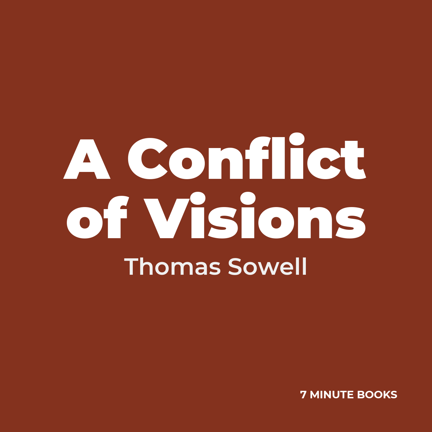 A Conflict of Visions cover