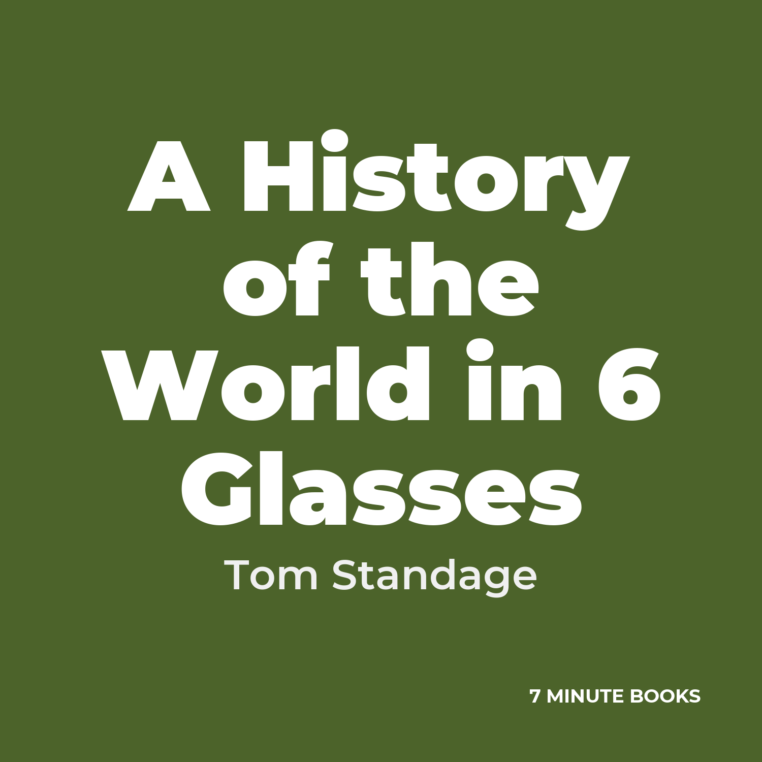 A History of the World in 6 Glasses cover