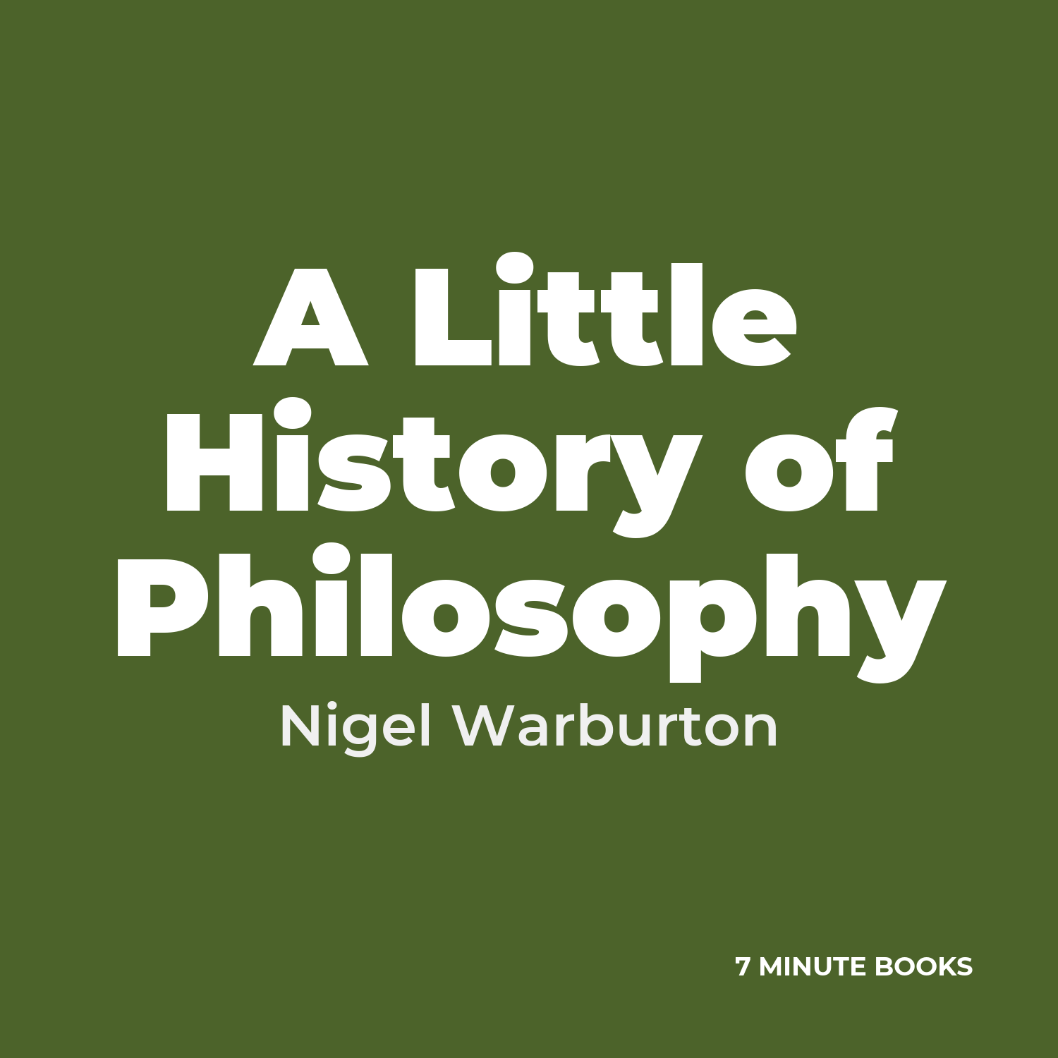A Little History of Philosophy cover