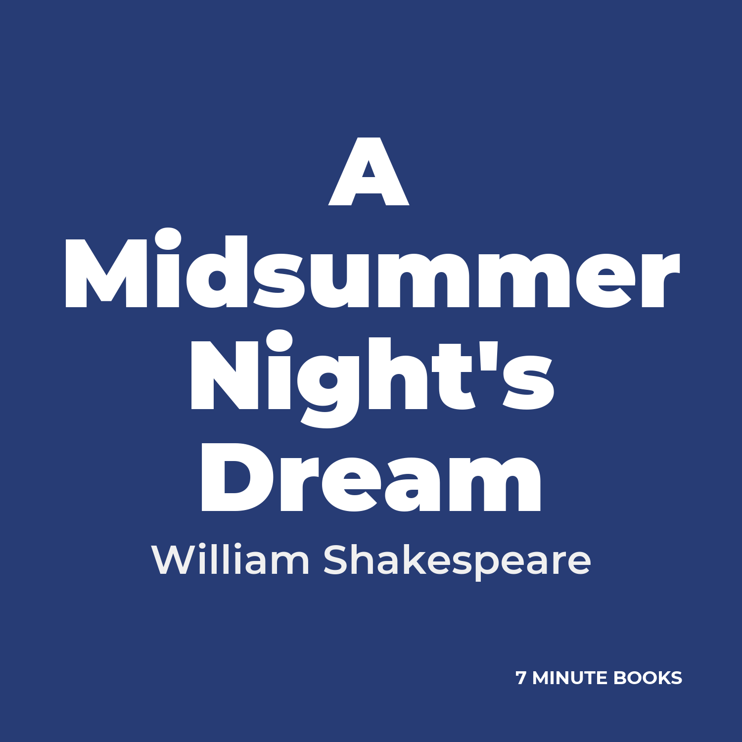 A Midsummer Night's Dream cover