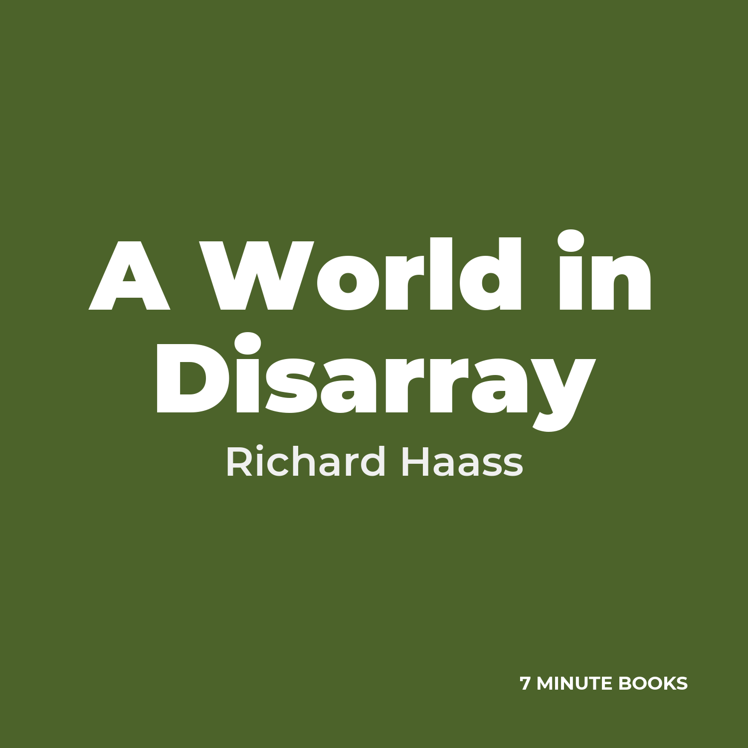 A World in Disarray cover
