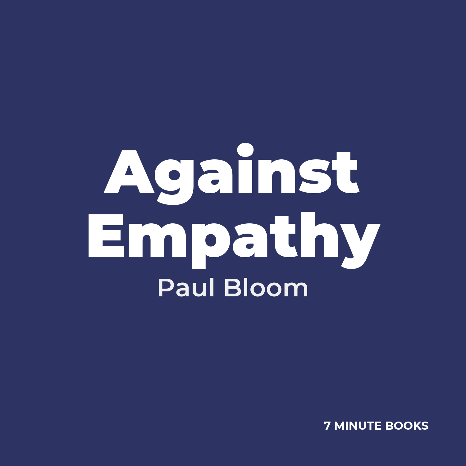 Against Empathy cover