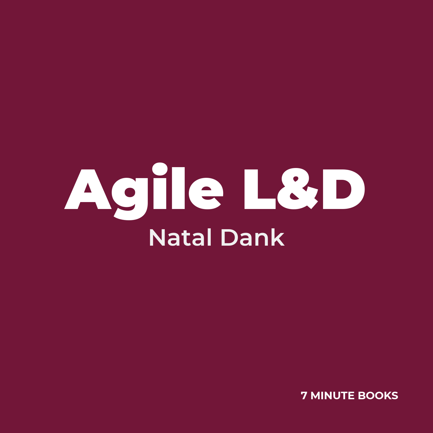 Agile L&D cover