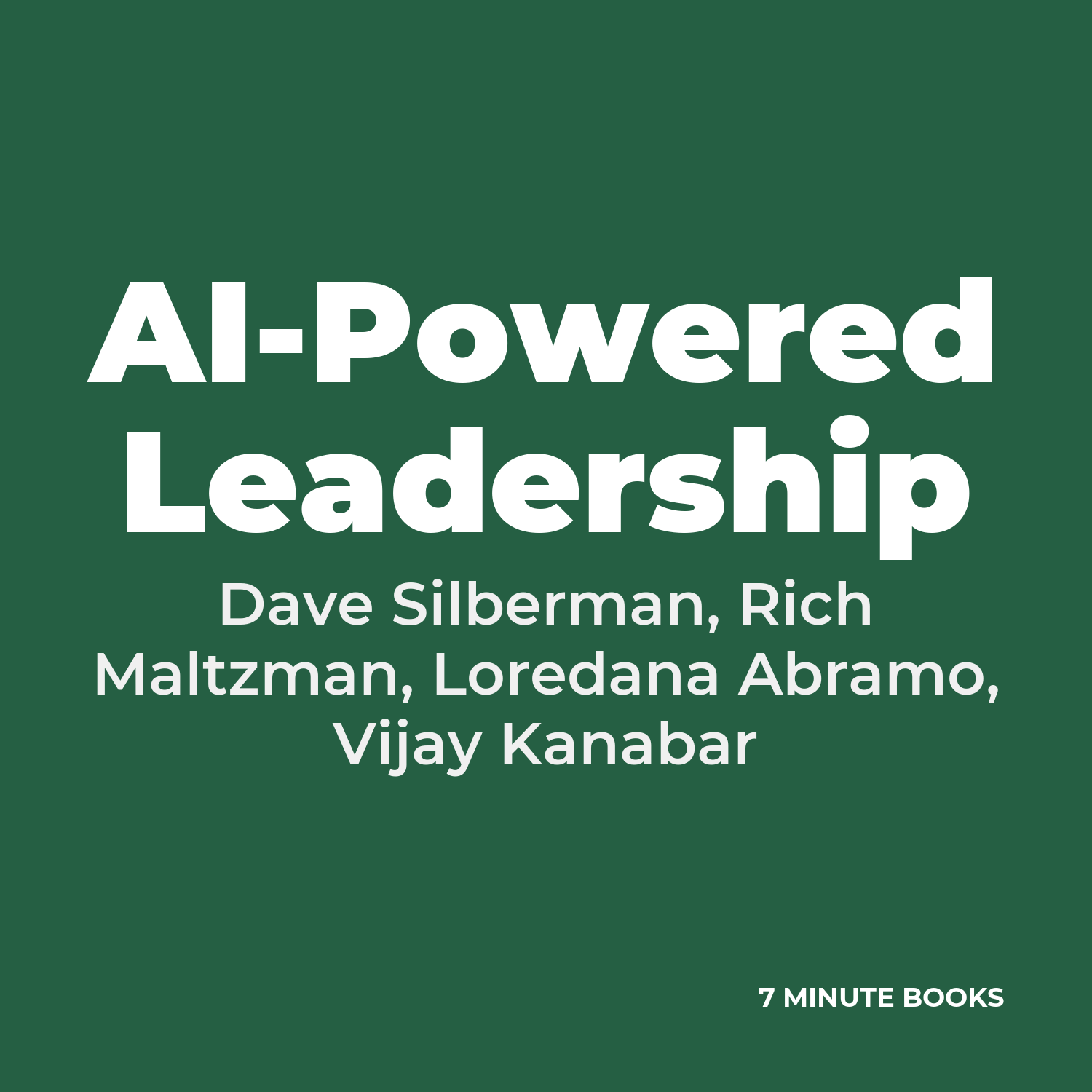 AI-Powered Leadership cover