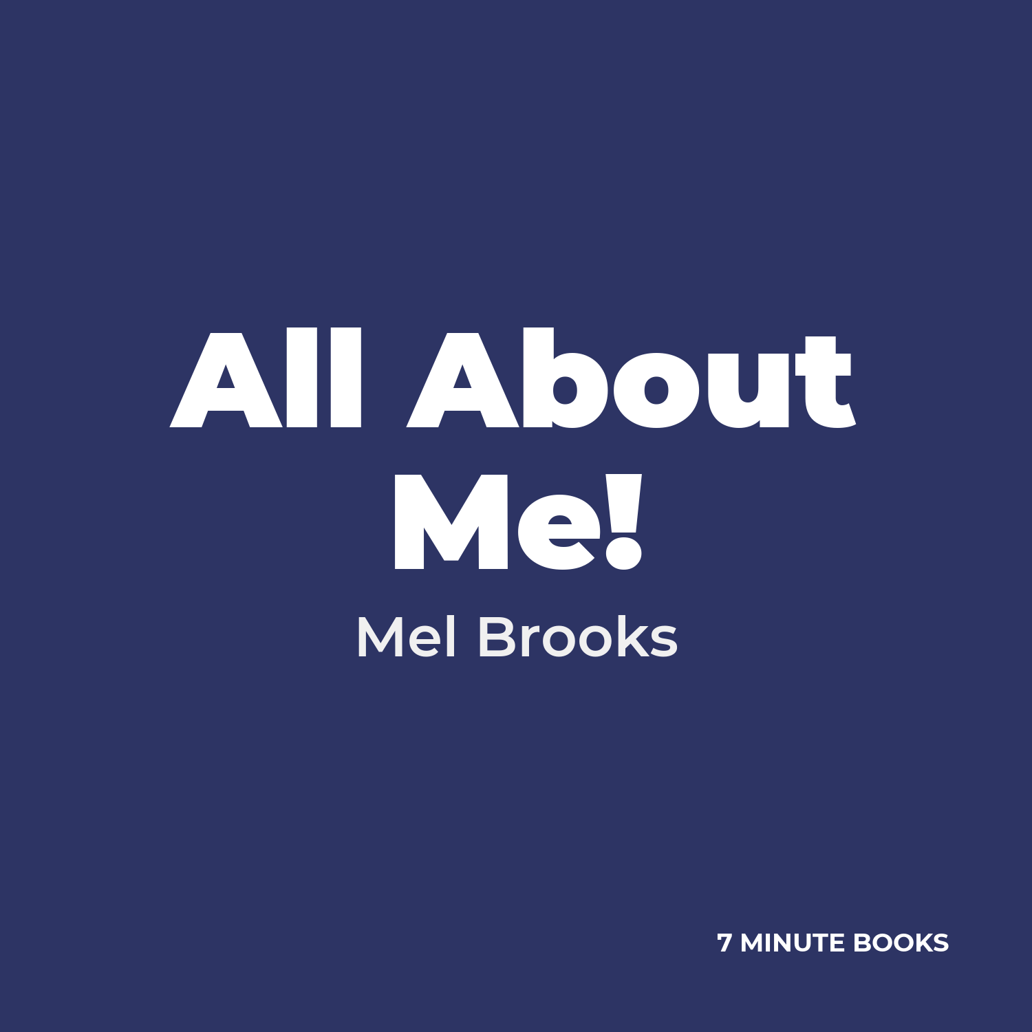 All About Me! cover