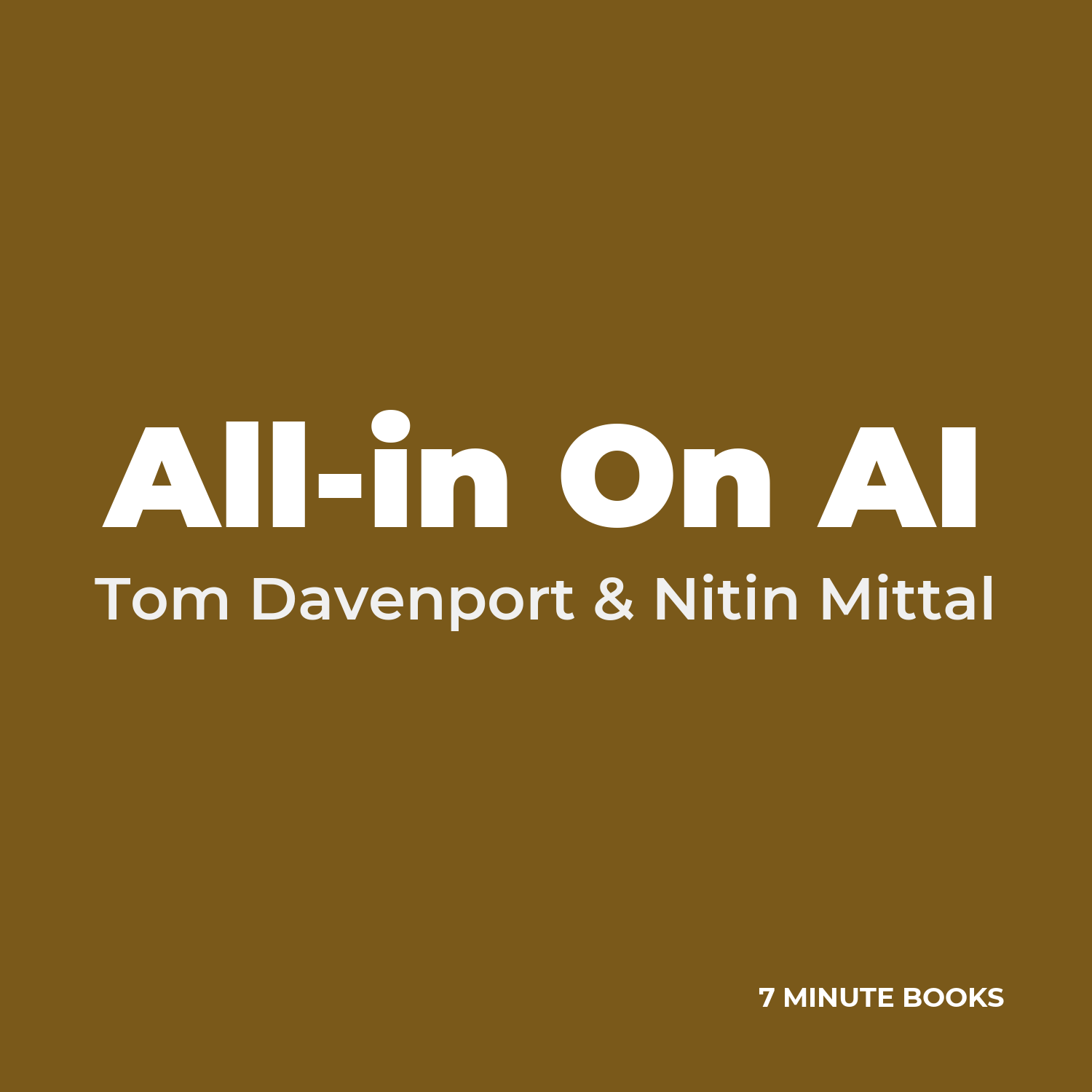 All-in On AI cover