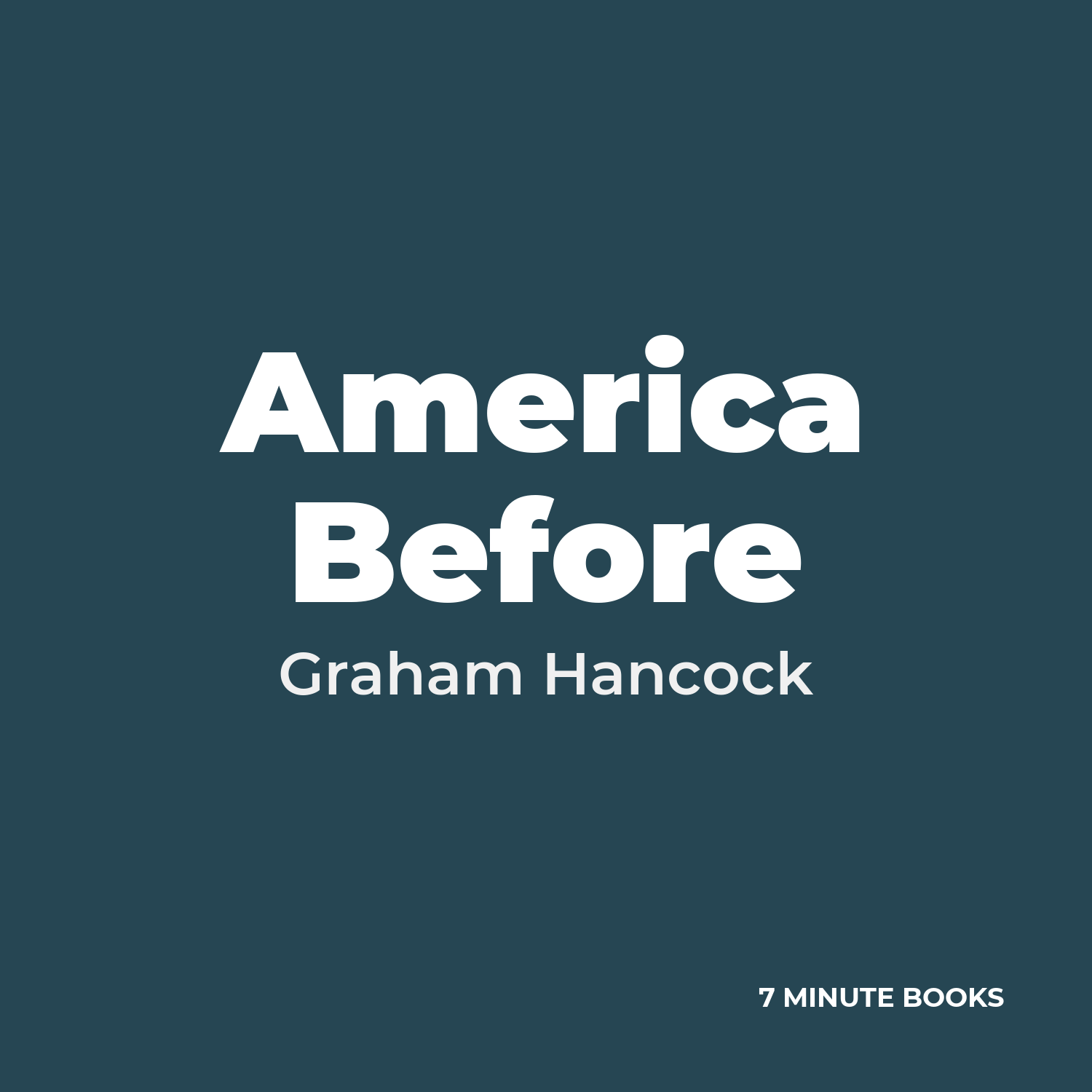 America Before cover
