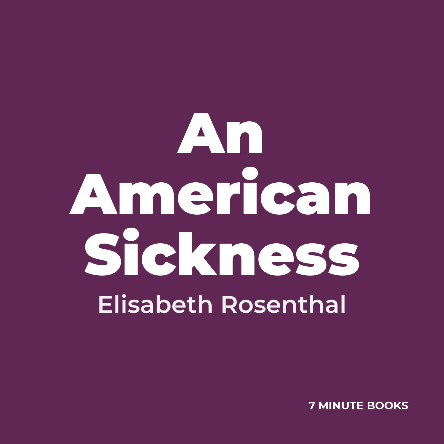 An American Sickness cover