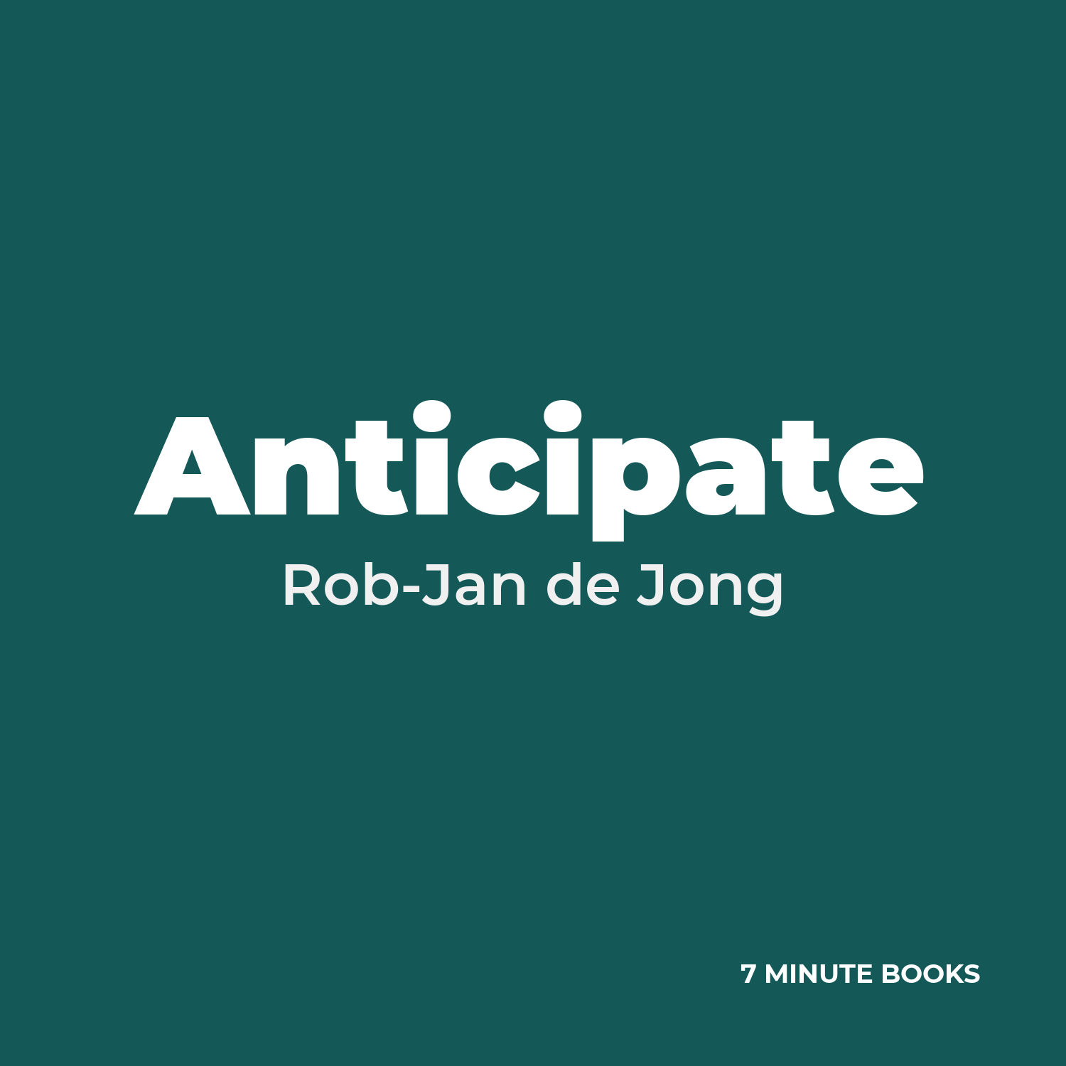 Anticipate cover