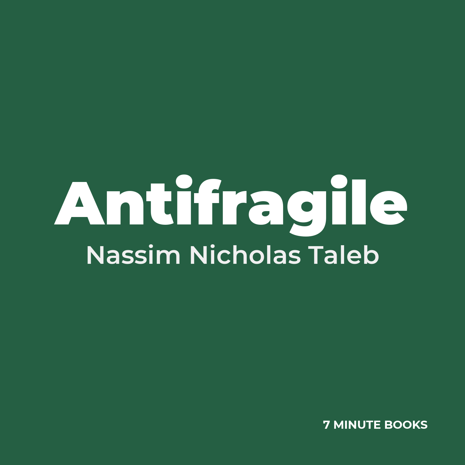 Antifragile cover