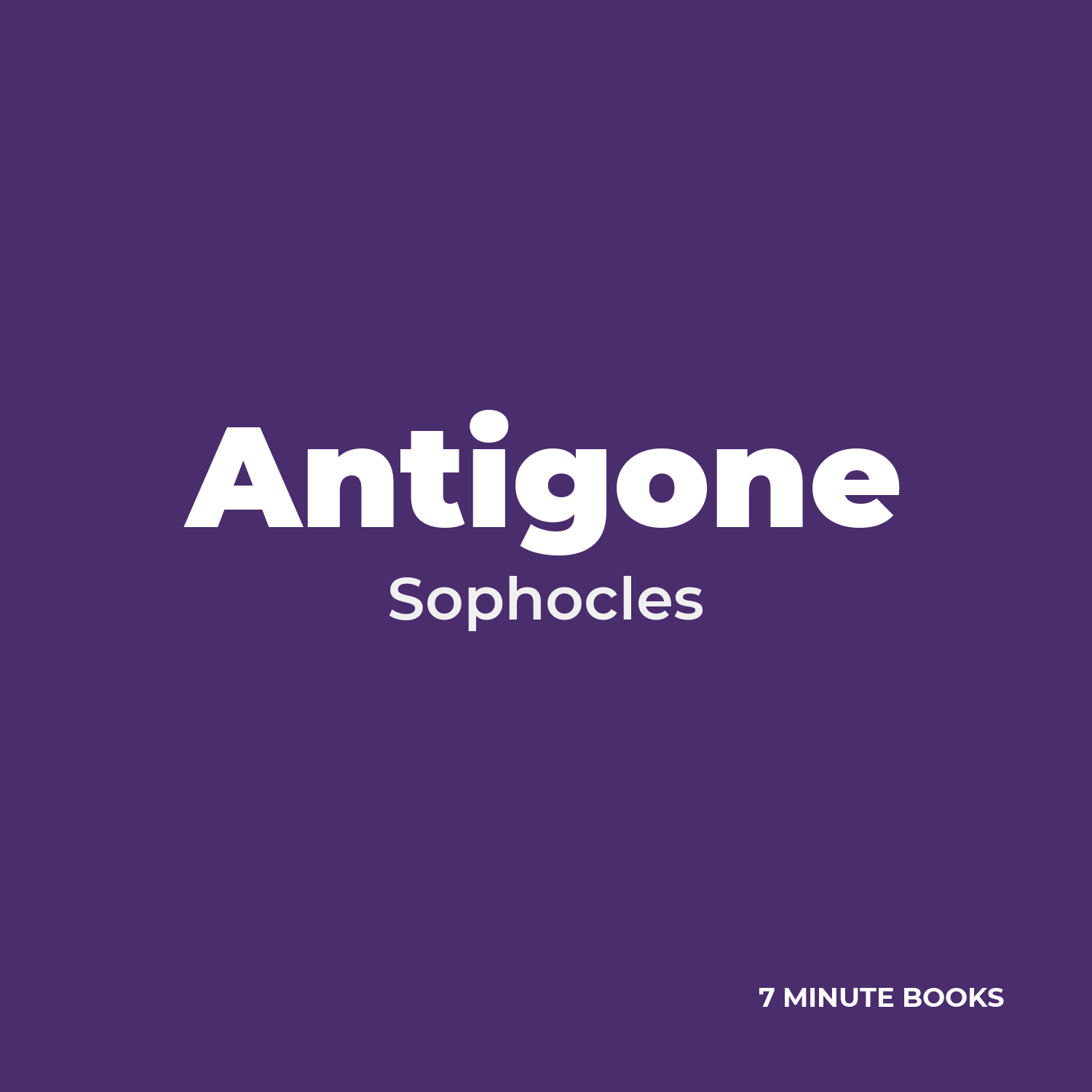 Antigone cover