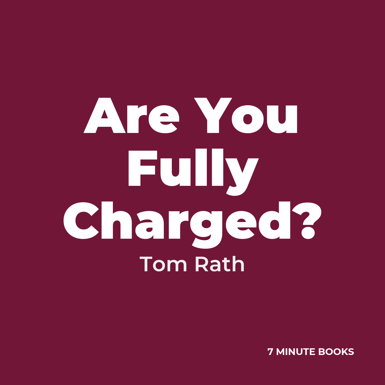 Are You Fully Charged? cover