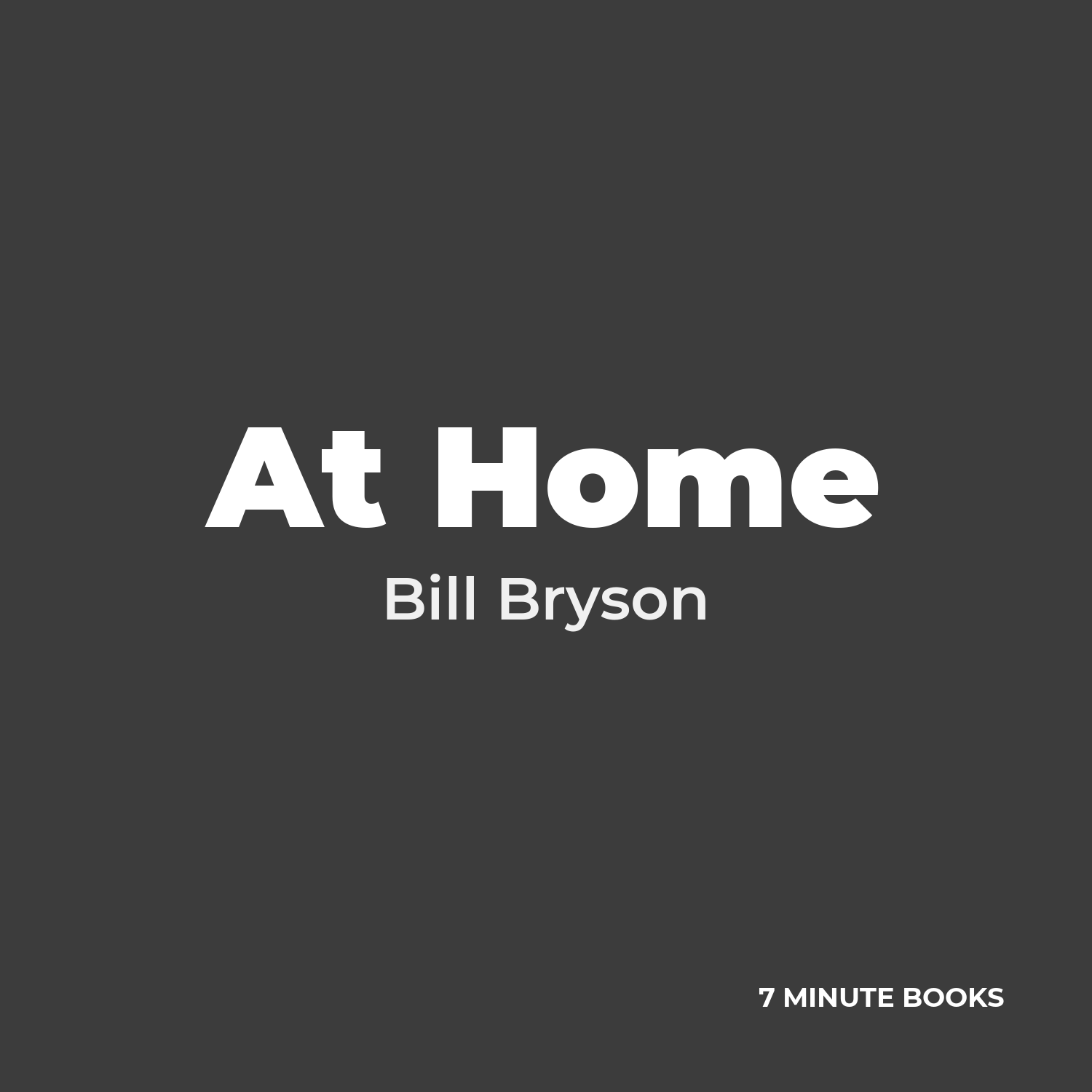 At Home cover