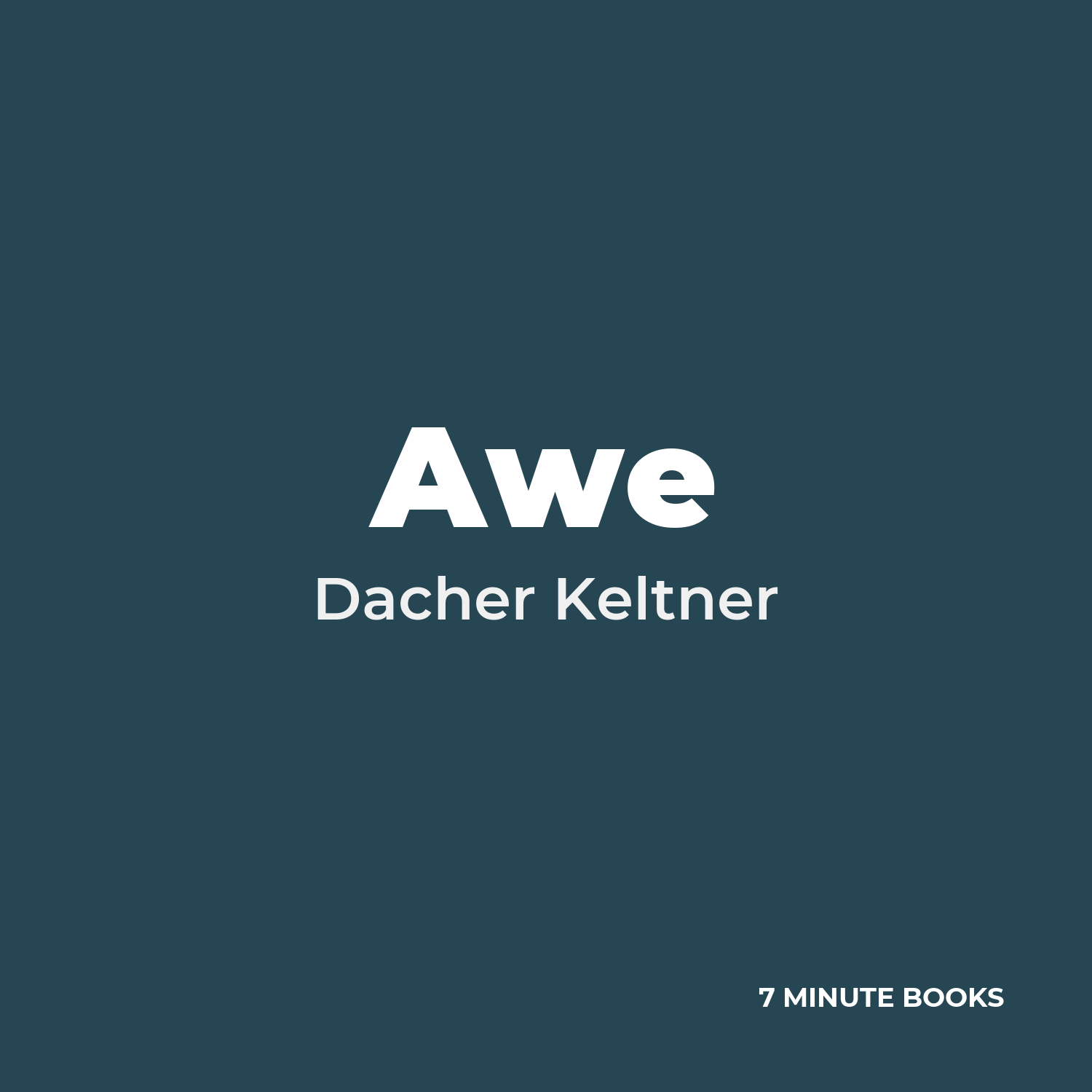 Awe — by Dacher Keltner
