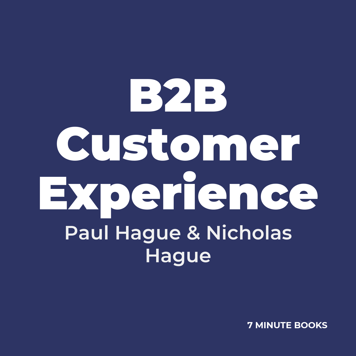 B2B Customer Experience cover