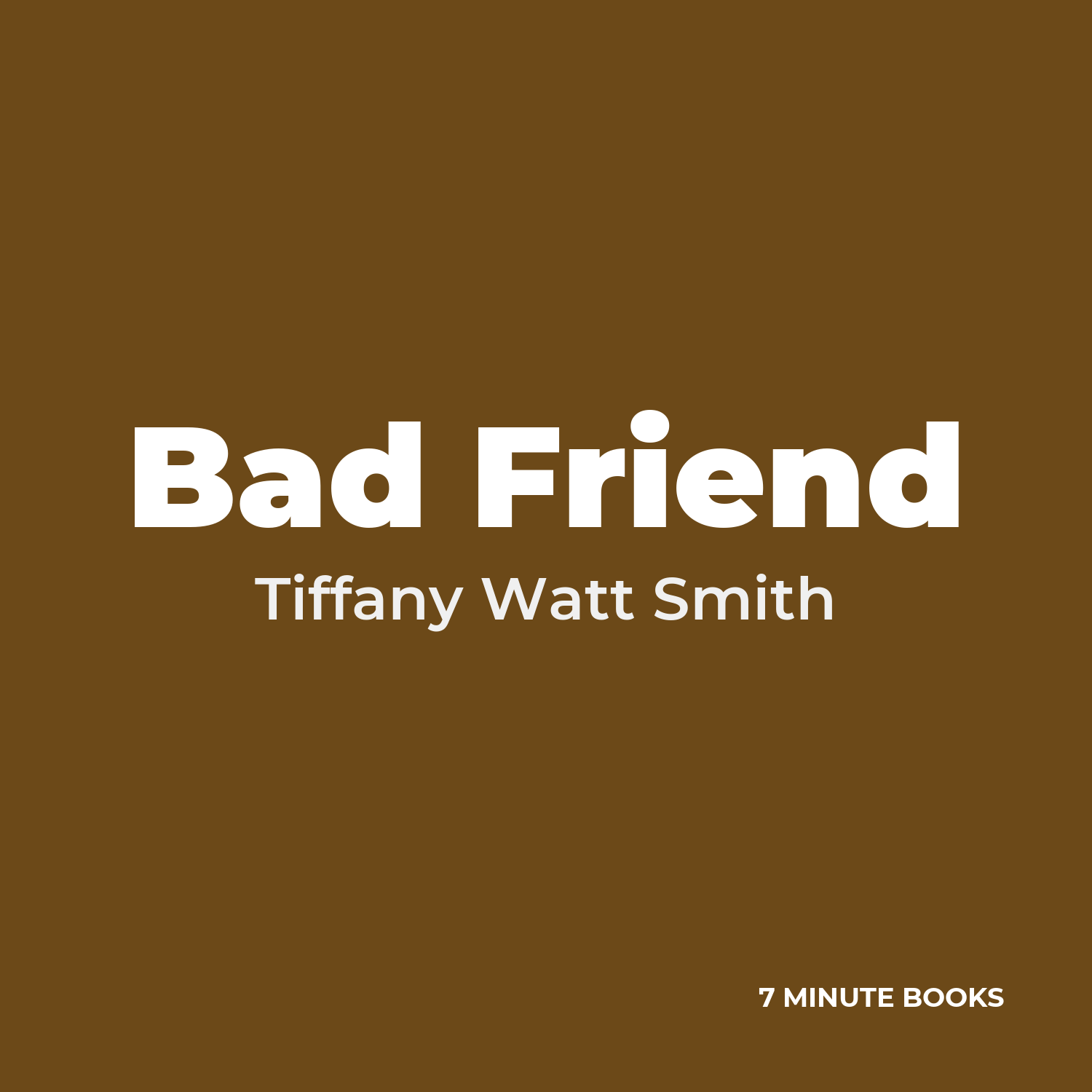 Bad Friend cover