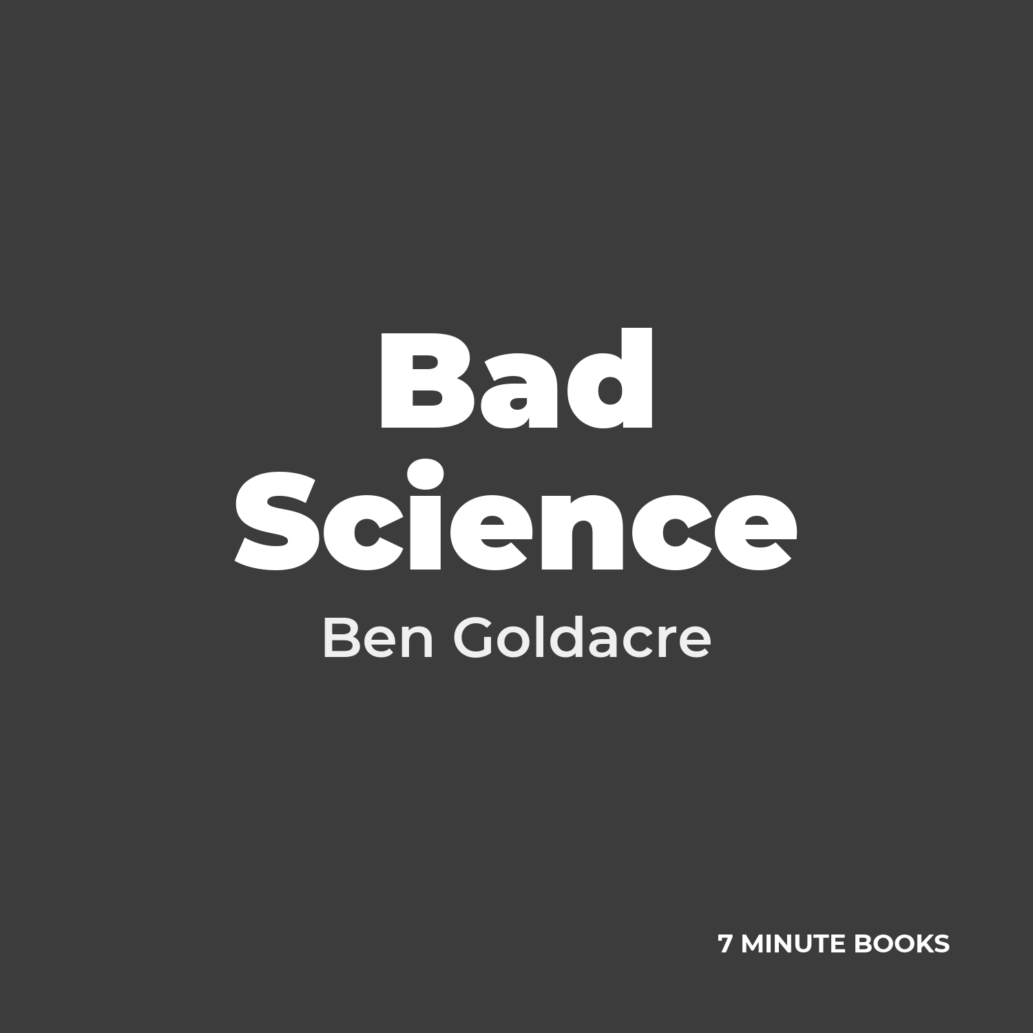 Bad Science cover