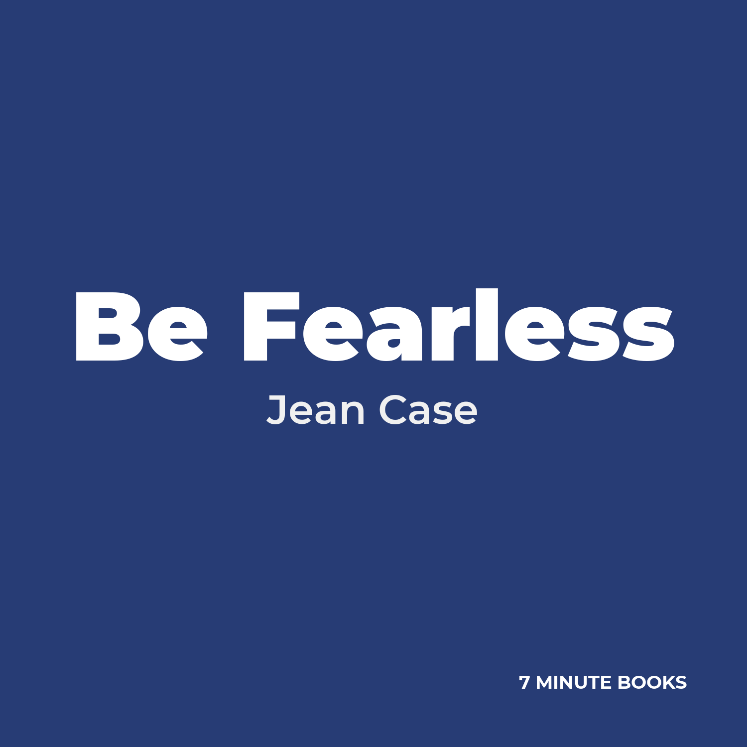 Be Fearless cover