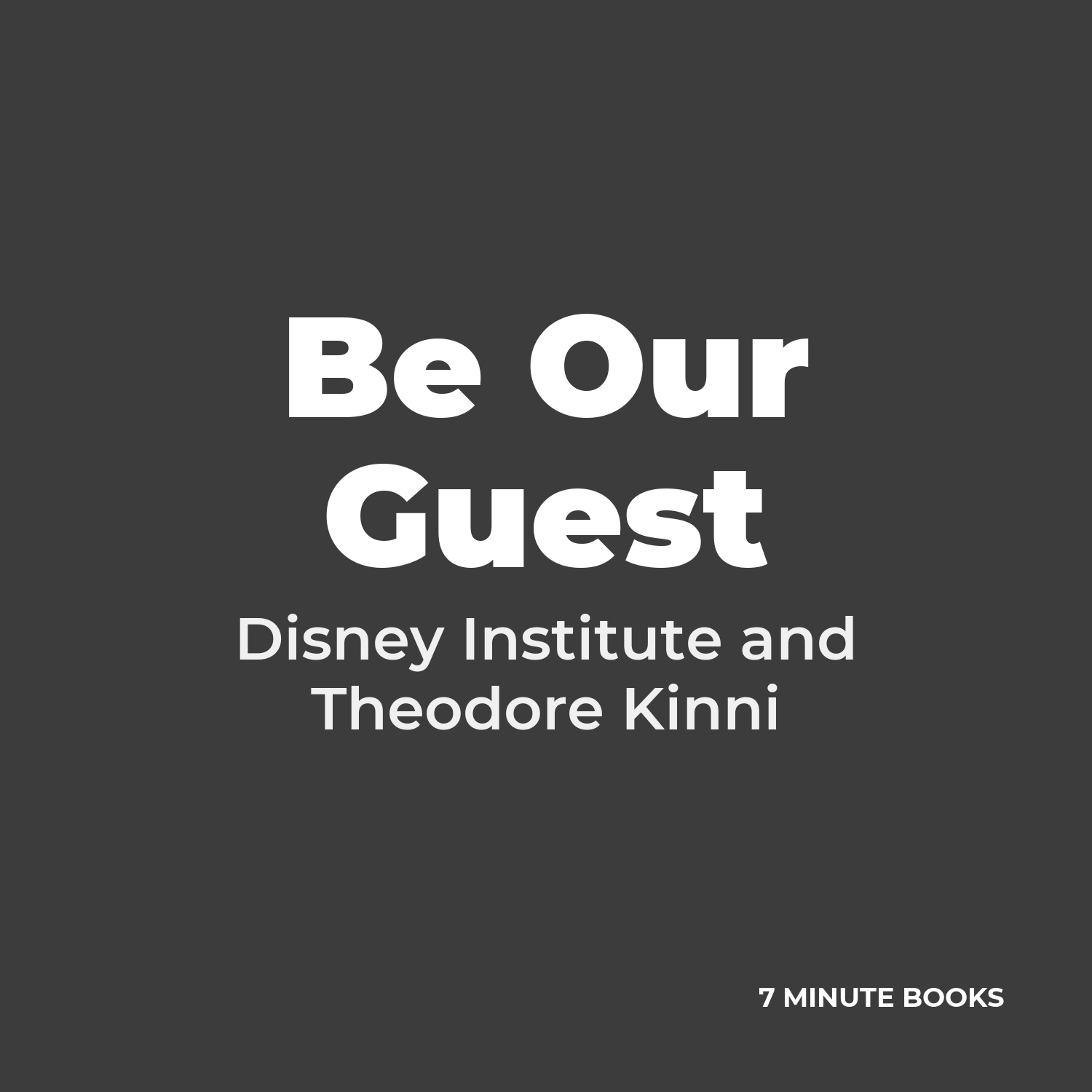 Be Our Guest cover