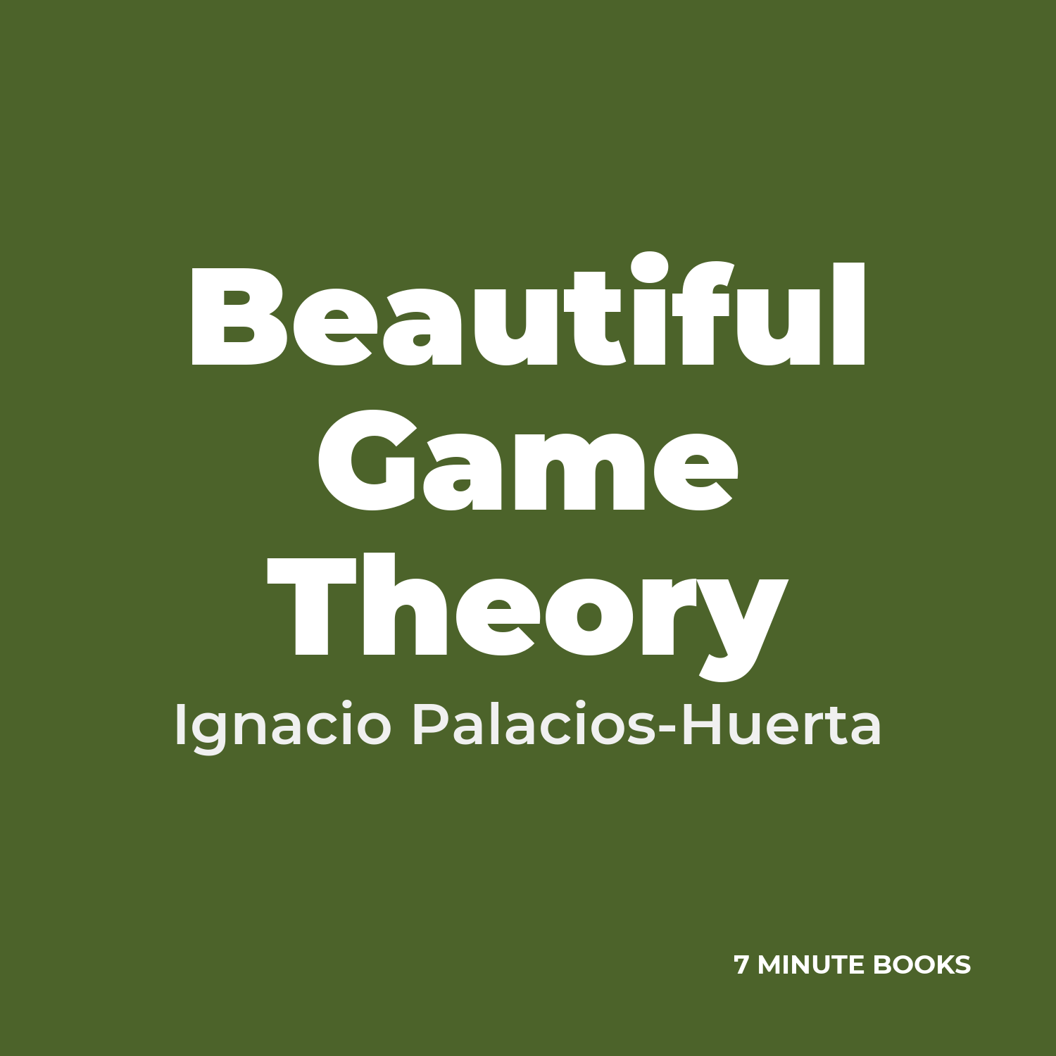 Beautiful Game Theory cover
