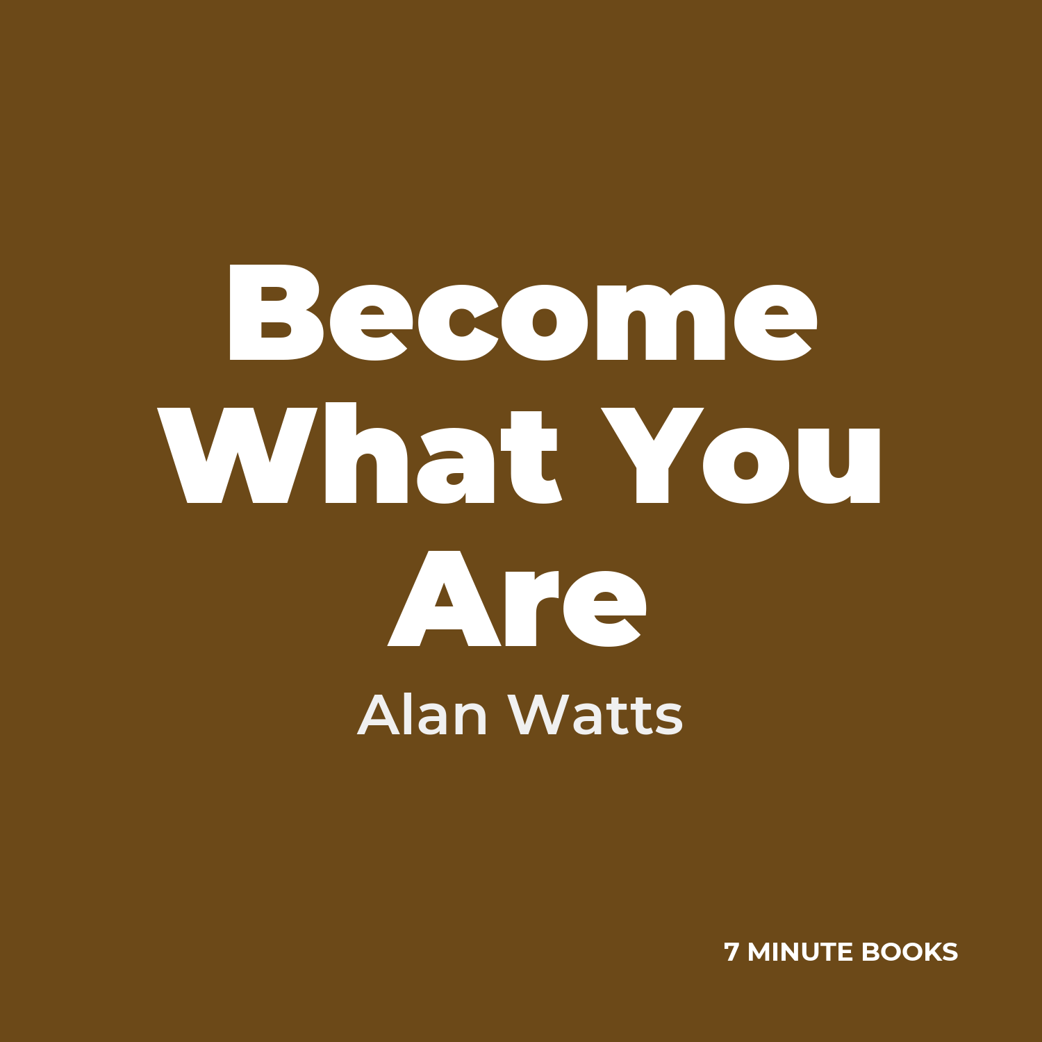 Become What You Are cover
