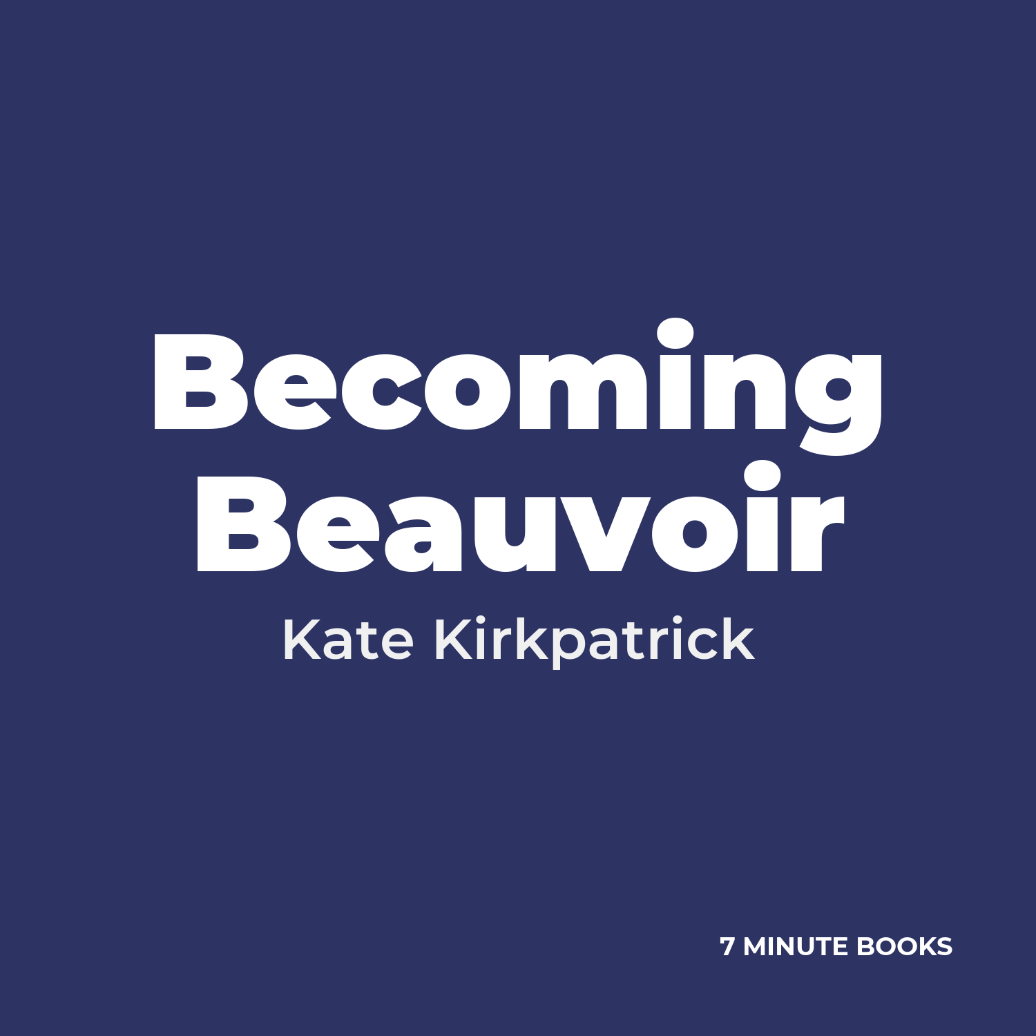 Becoming Beauvoir cover