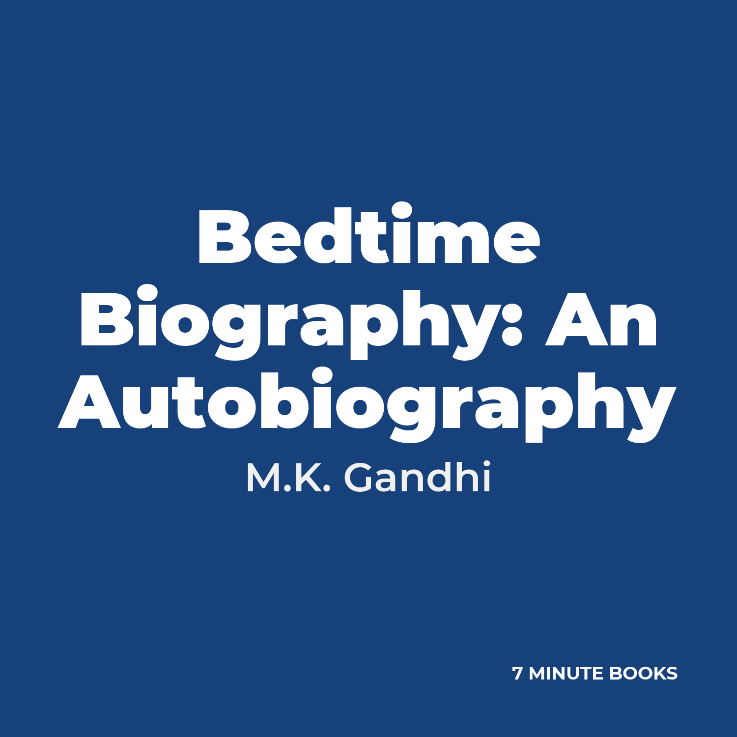 Bedtime Biography: An Autobiography cover