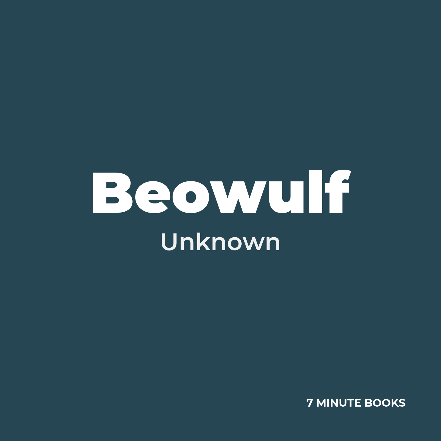 Beowulf — by Unknown
