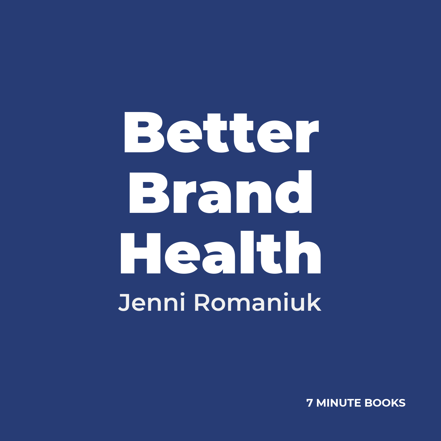 Better Brand Health cover