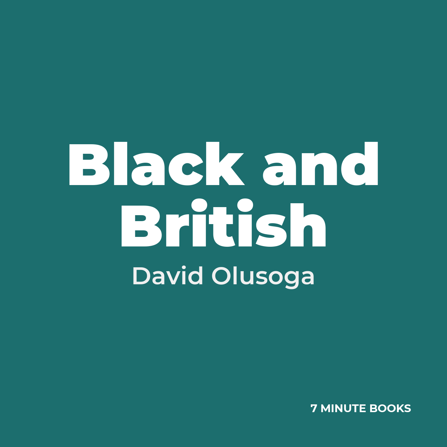 Black and British cover