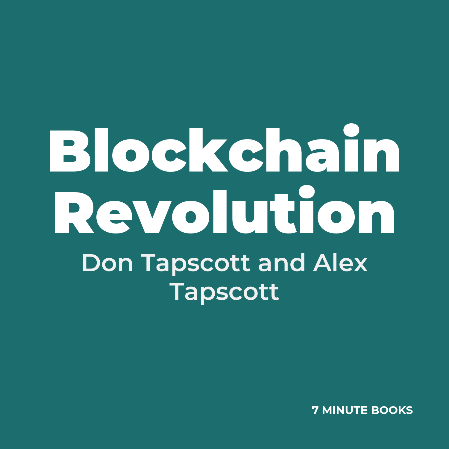 Blockchain Revolution cover
