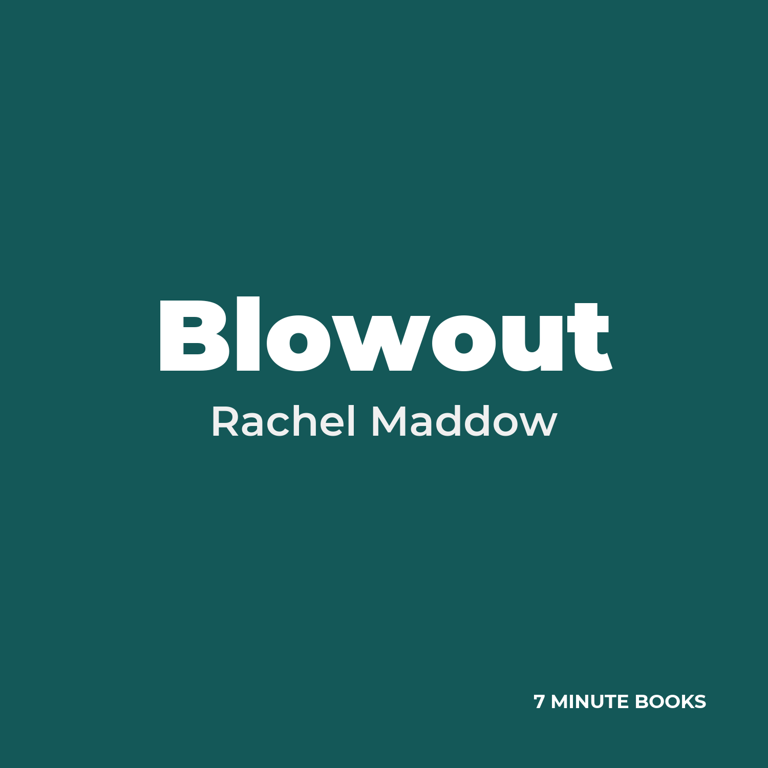 Blowout cover