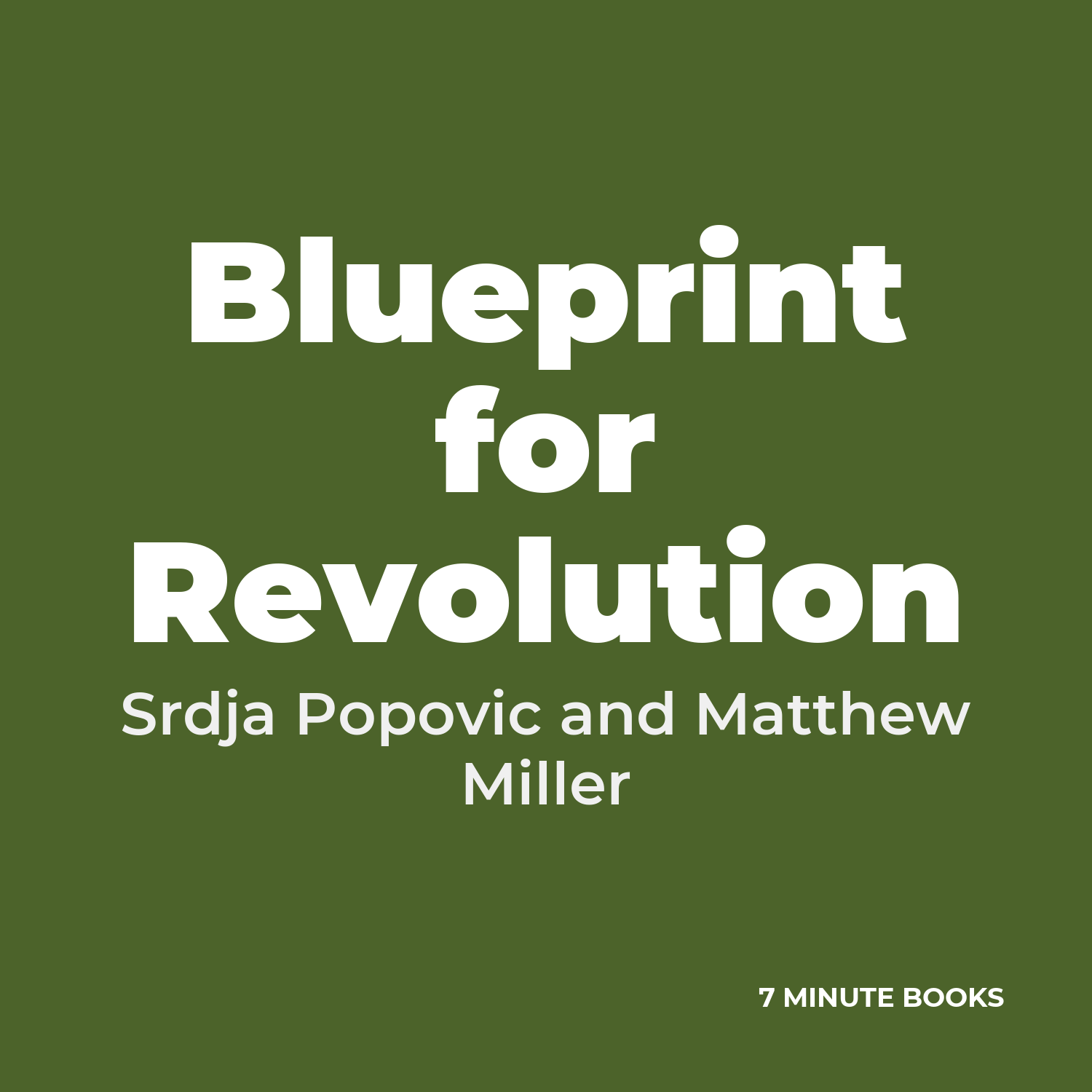 Blueprint for Revolution cover