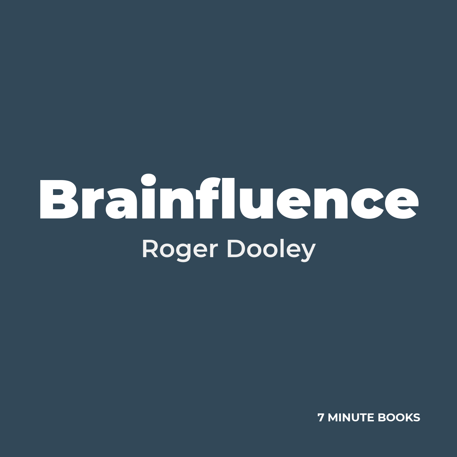 Brainfluence cover