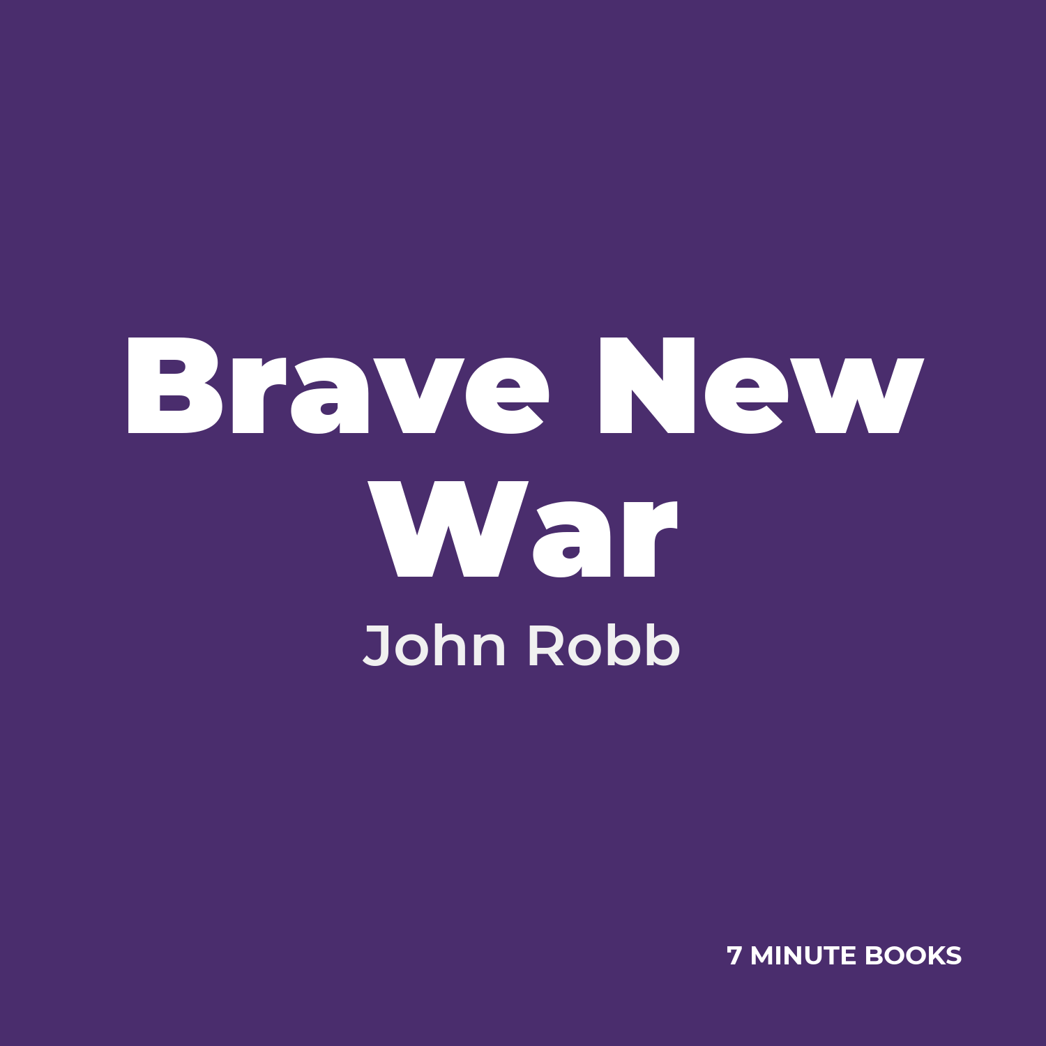 Brave New War cover