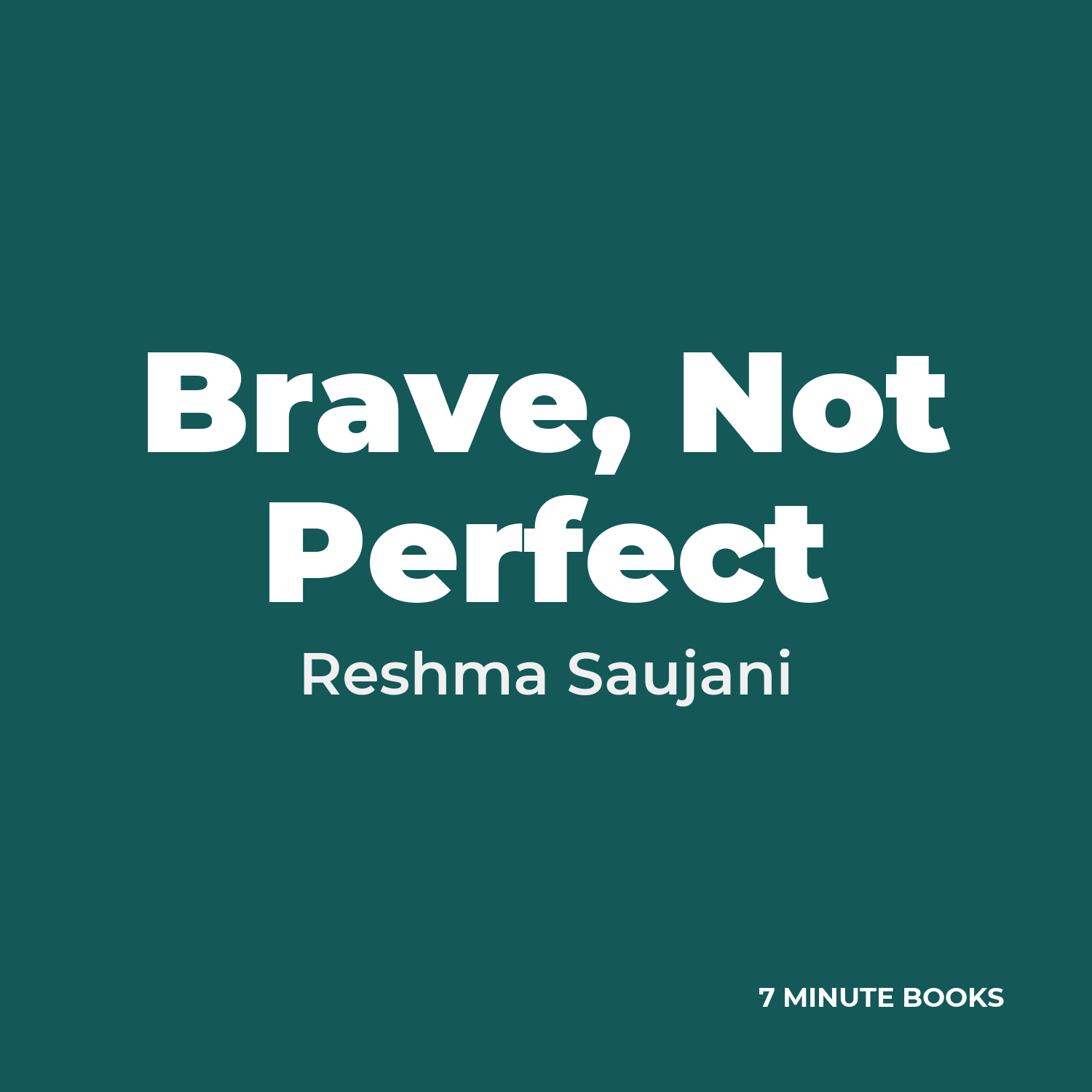 Brave, Not Perfect cover