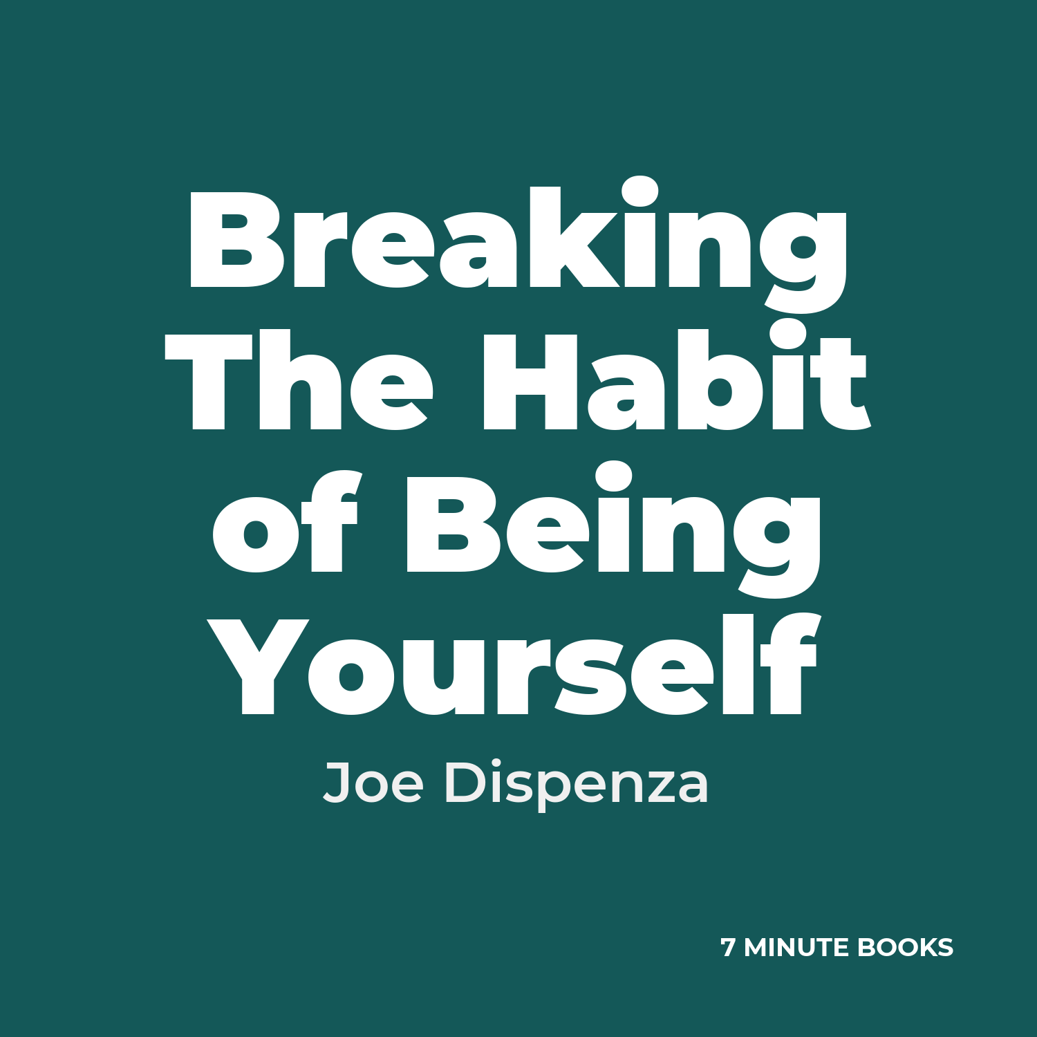 Breaking The Habit of Being Yourself cover