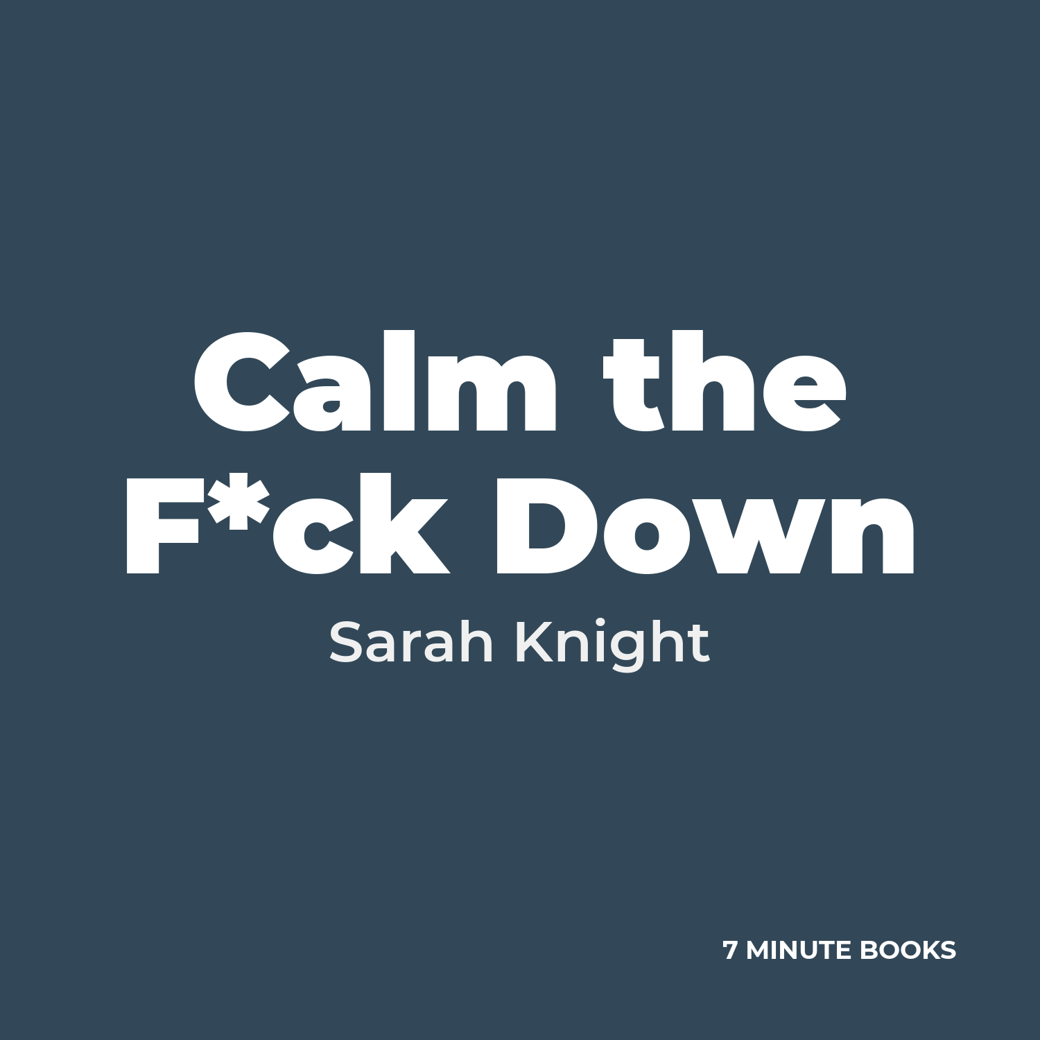 Calm the F*ck Down cover