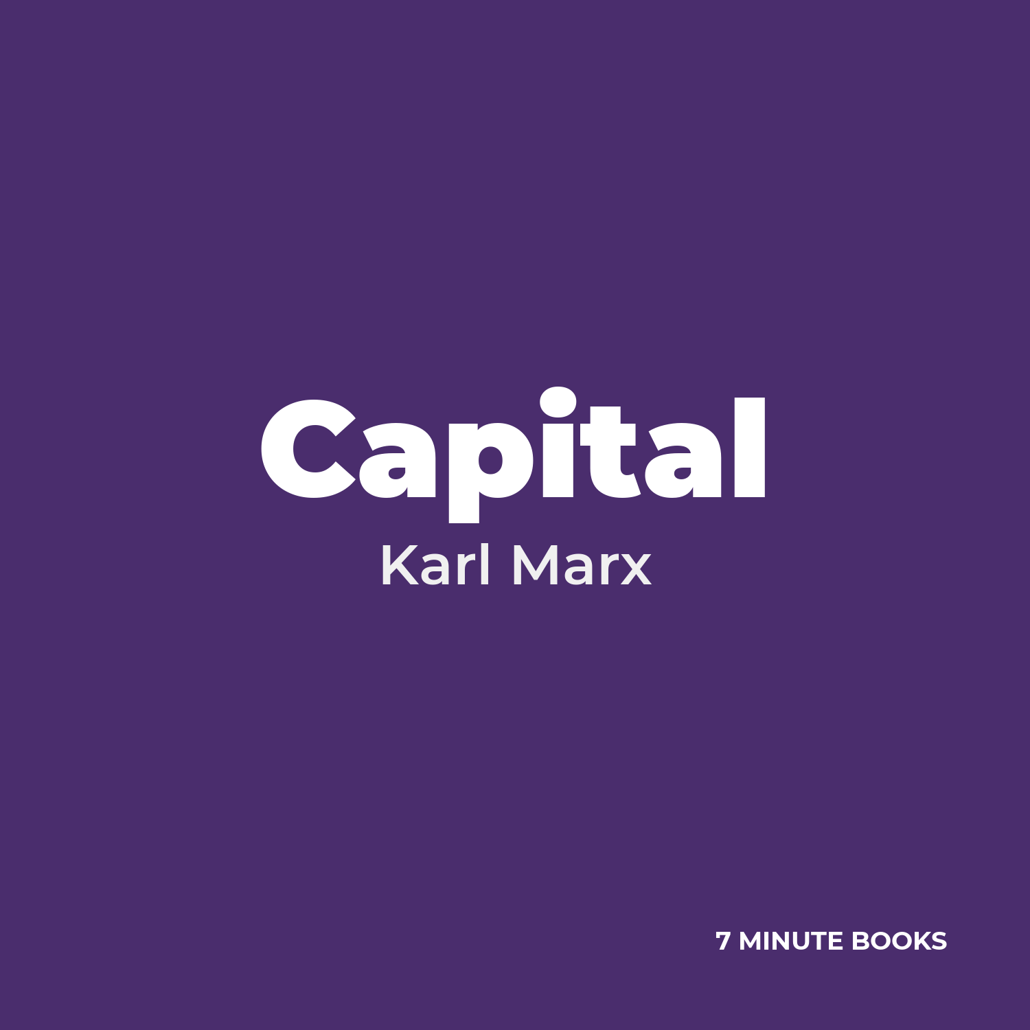 Capital — by Karl Marx