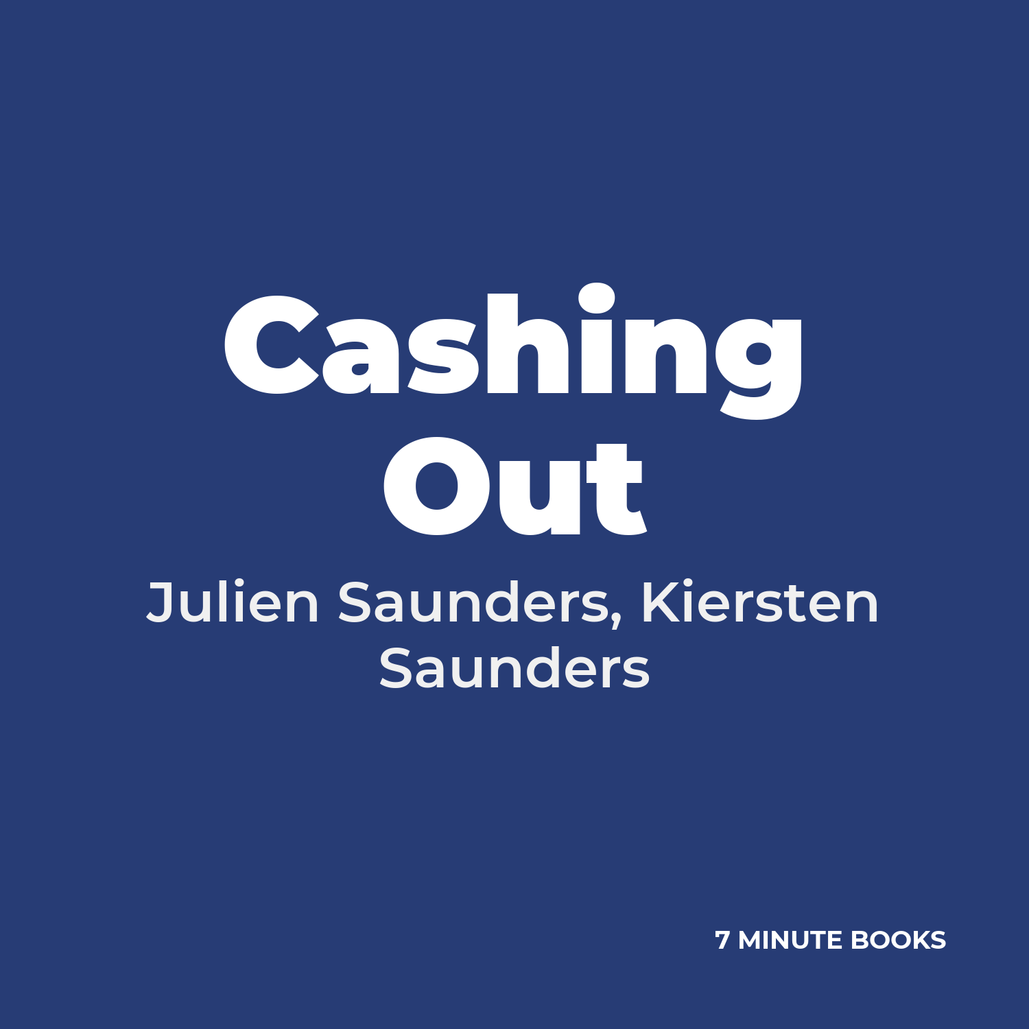 Cashing Out cover