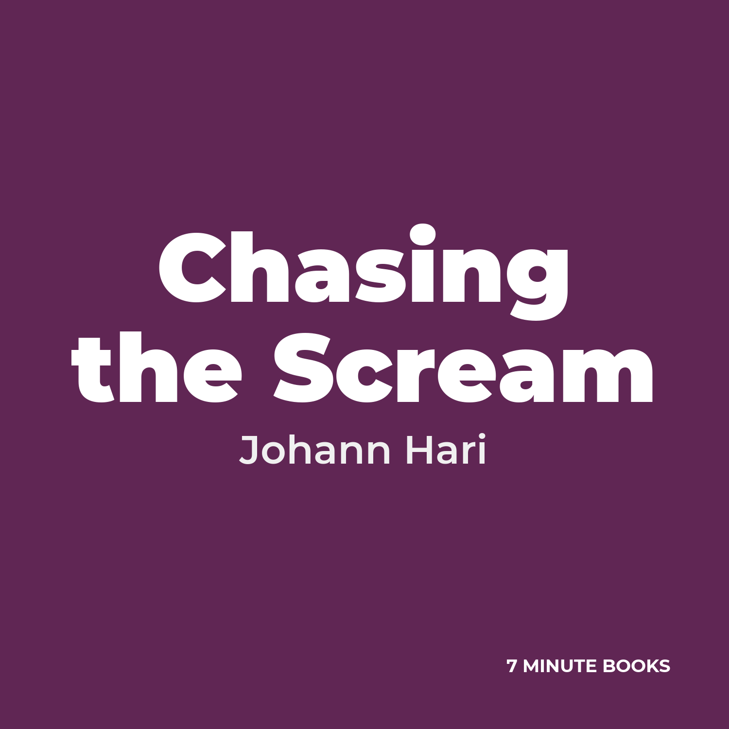 Chasing the Scream cover