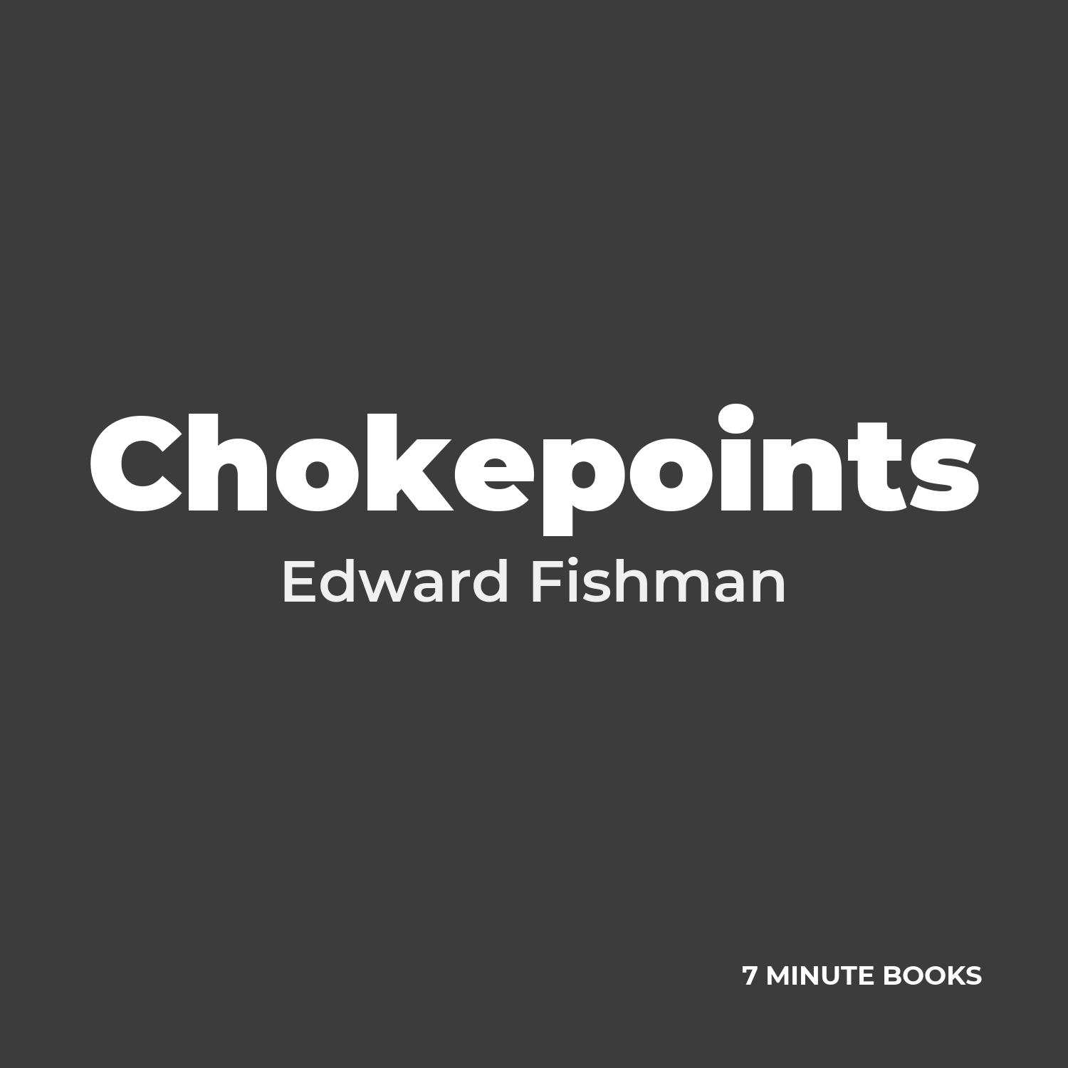 Chokepoints cover