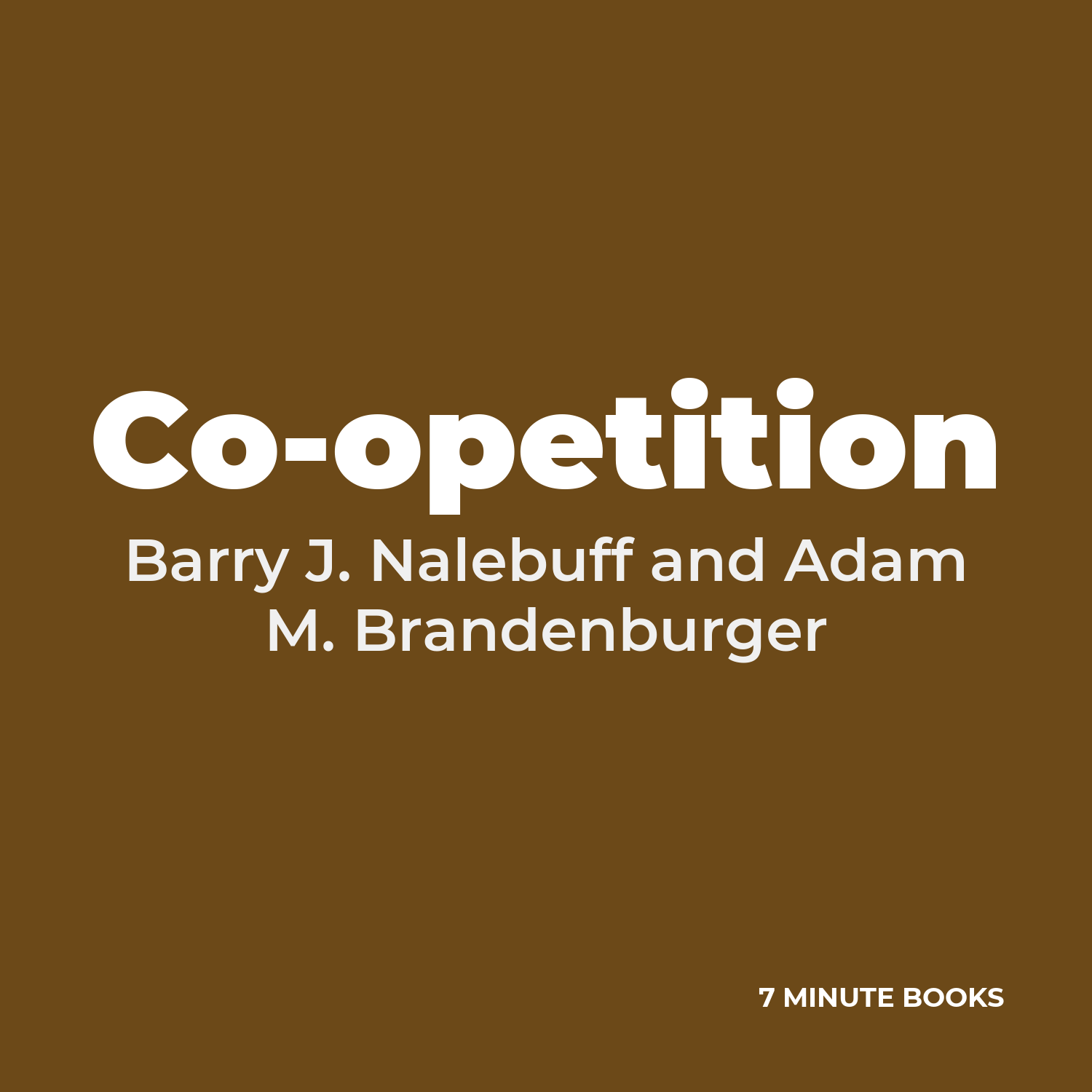 Co-opetition cover