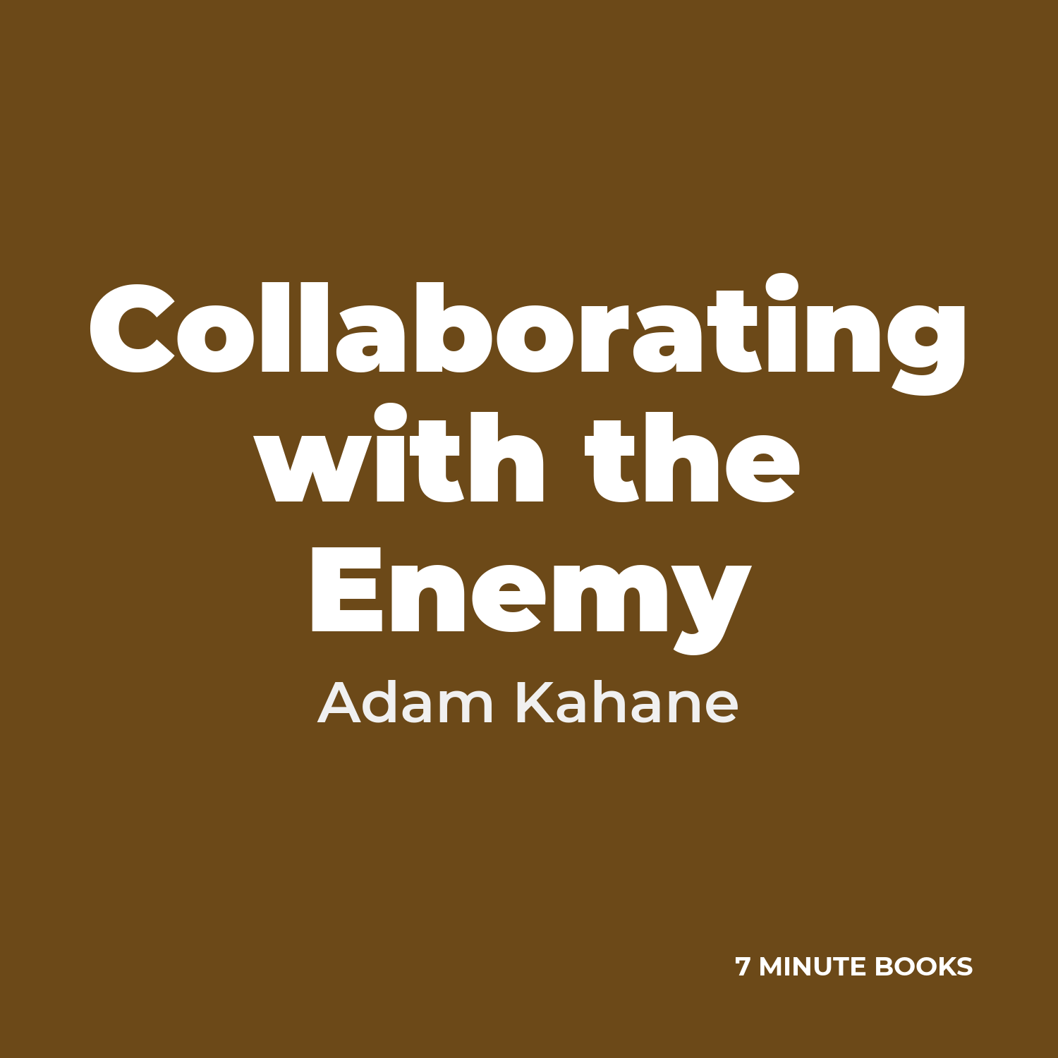Collaborating with the Enemy cover