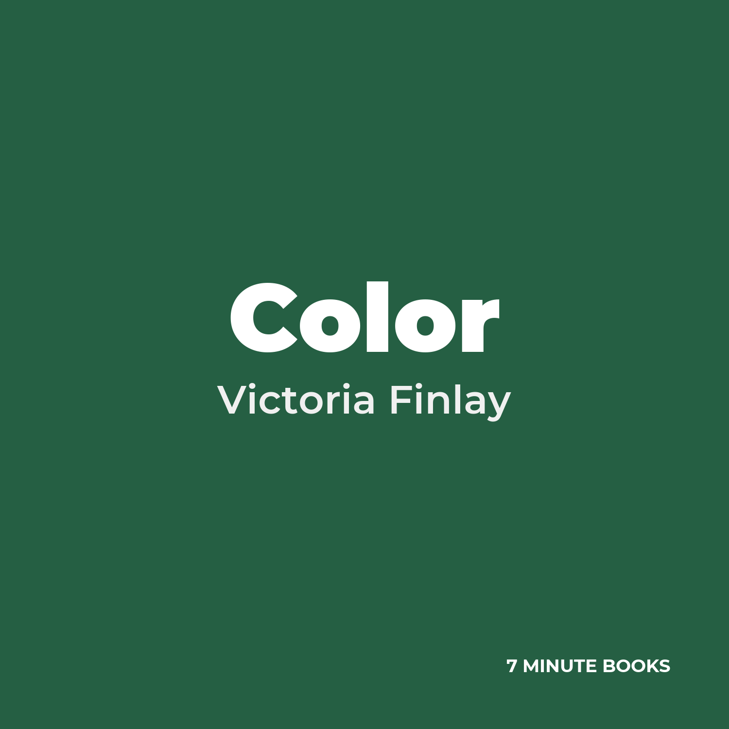 Color — by Victoria Finlay
