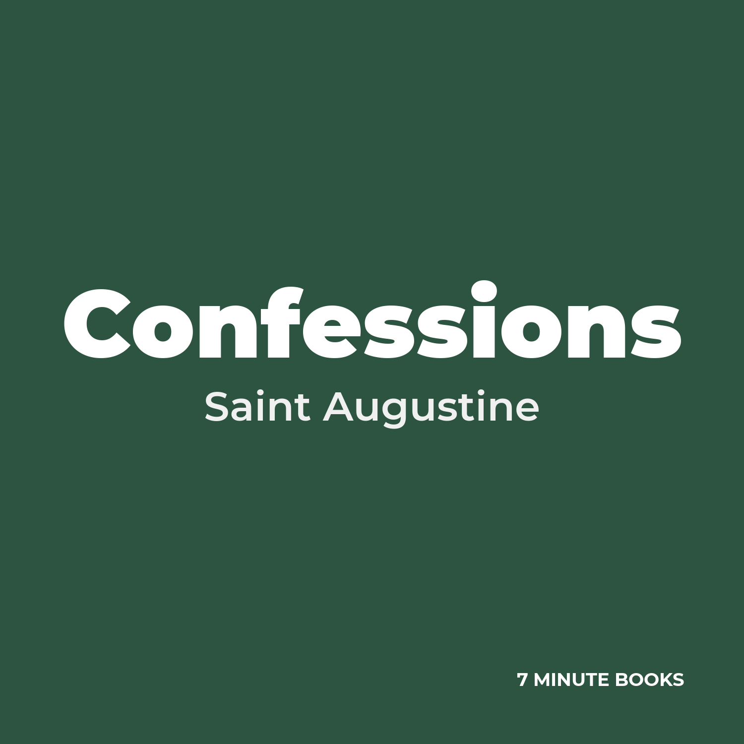 Confessions — by Saint Augustine