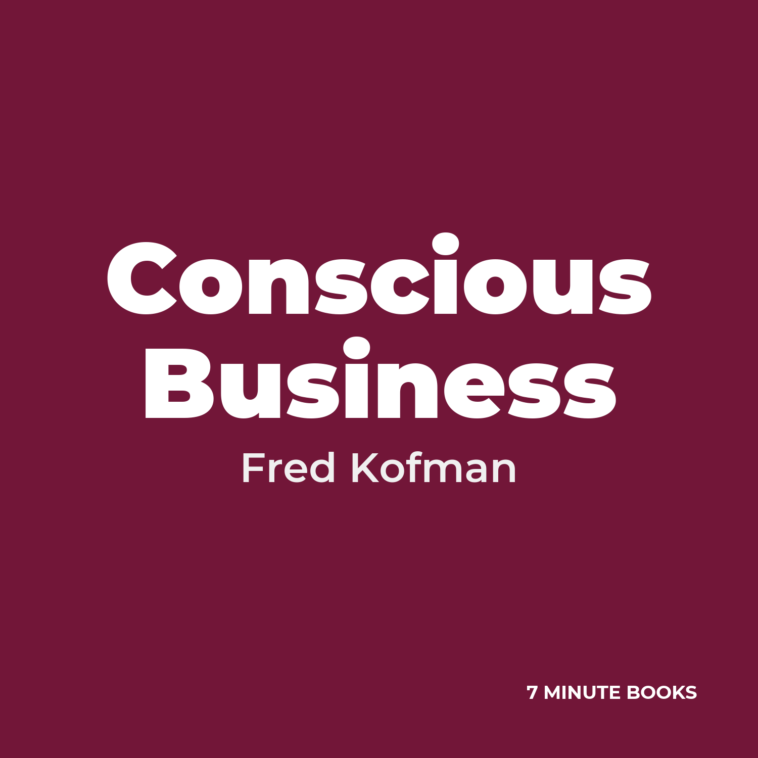 Conscious Business cover