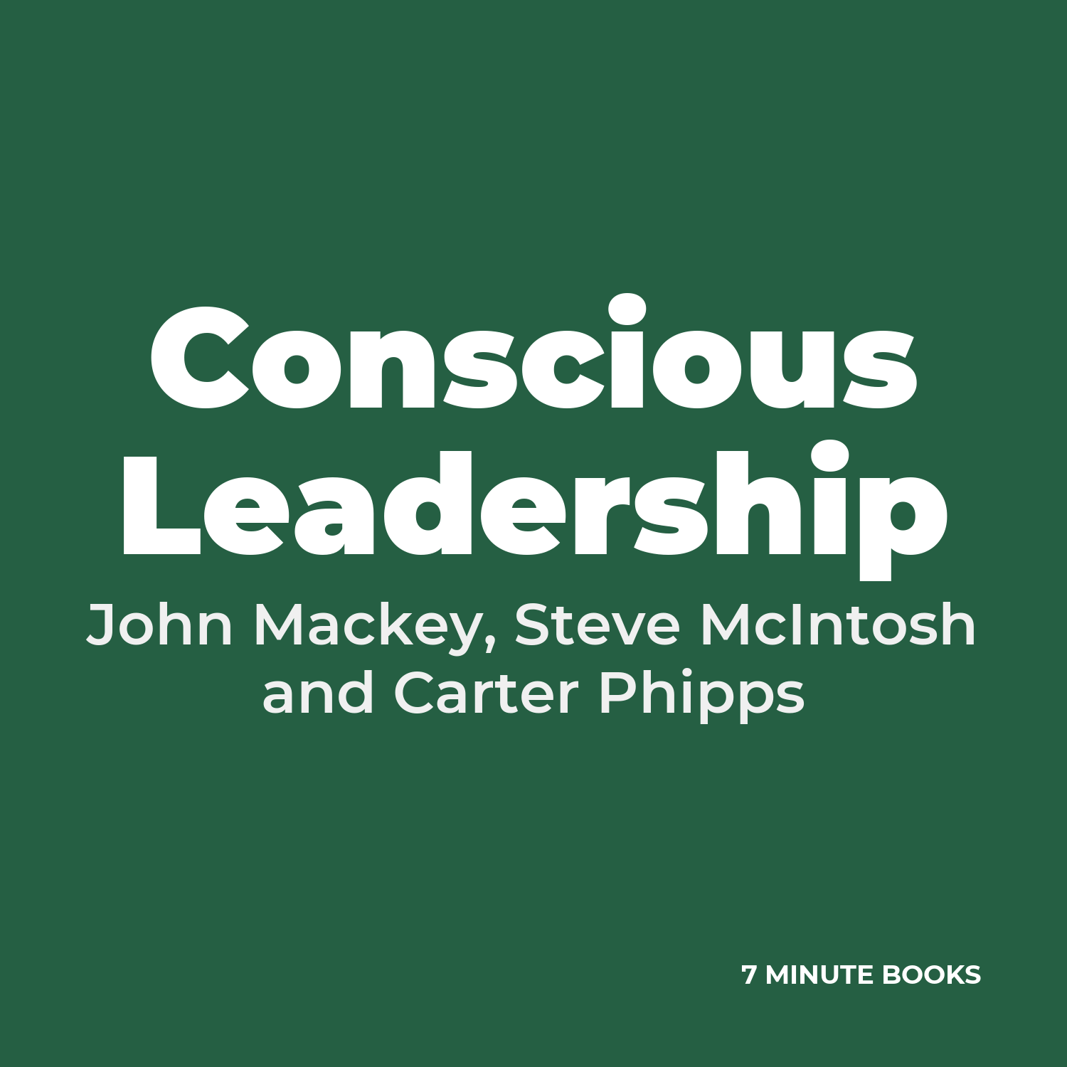 Conscious Leadership cover