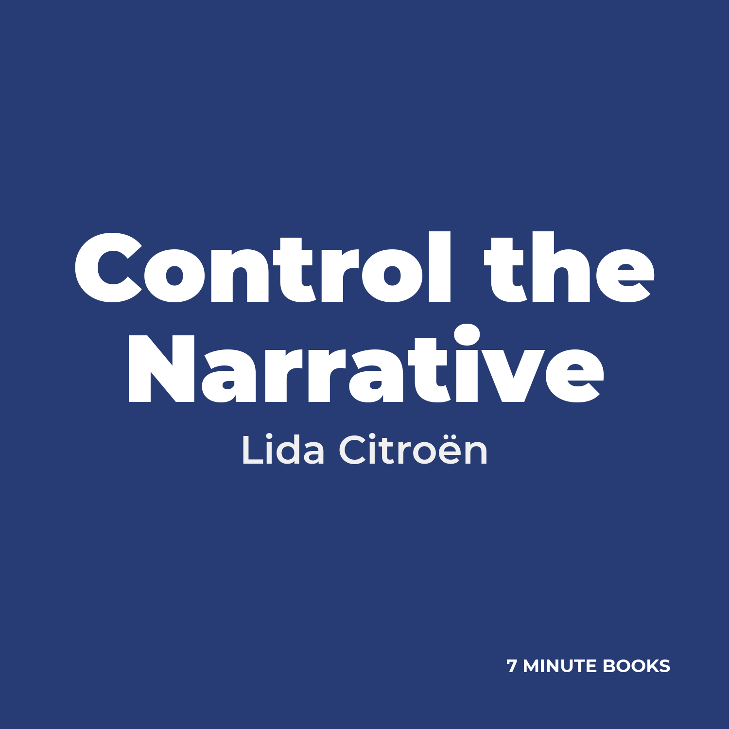 Control the Narrative cover