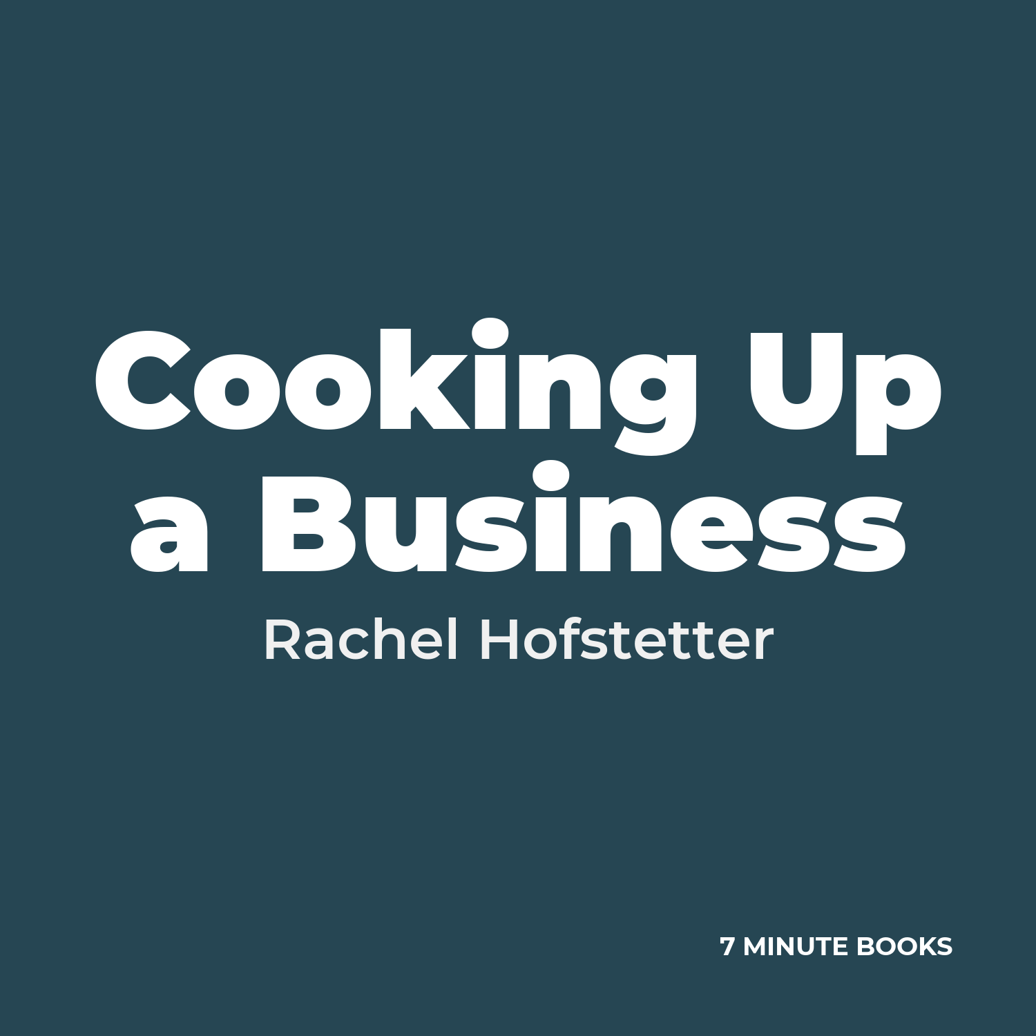 Cooking Up a Business cover